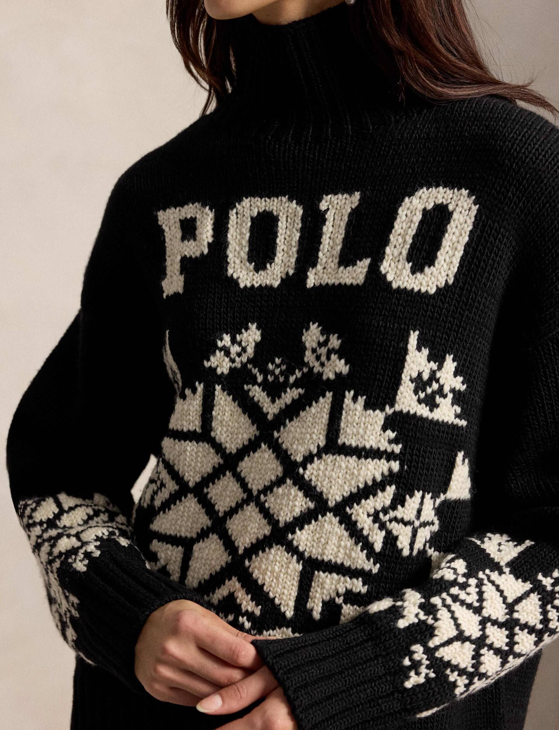 Polo Ralph Lauren De lână guler înalt | Relaxed fit