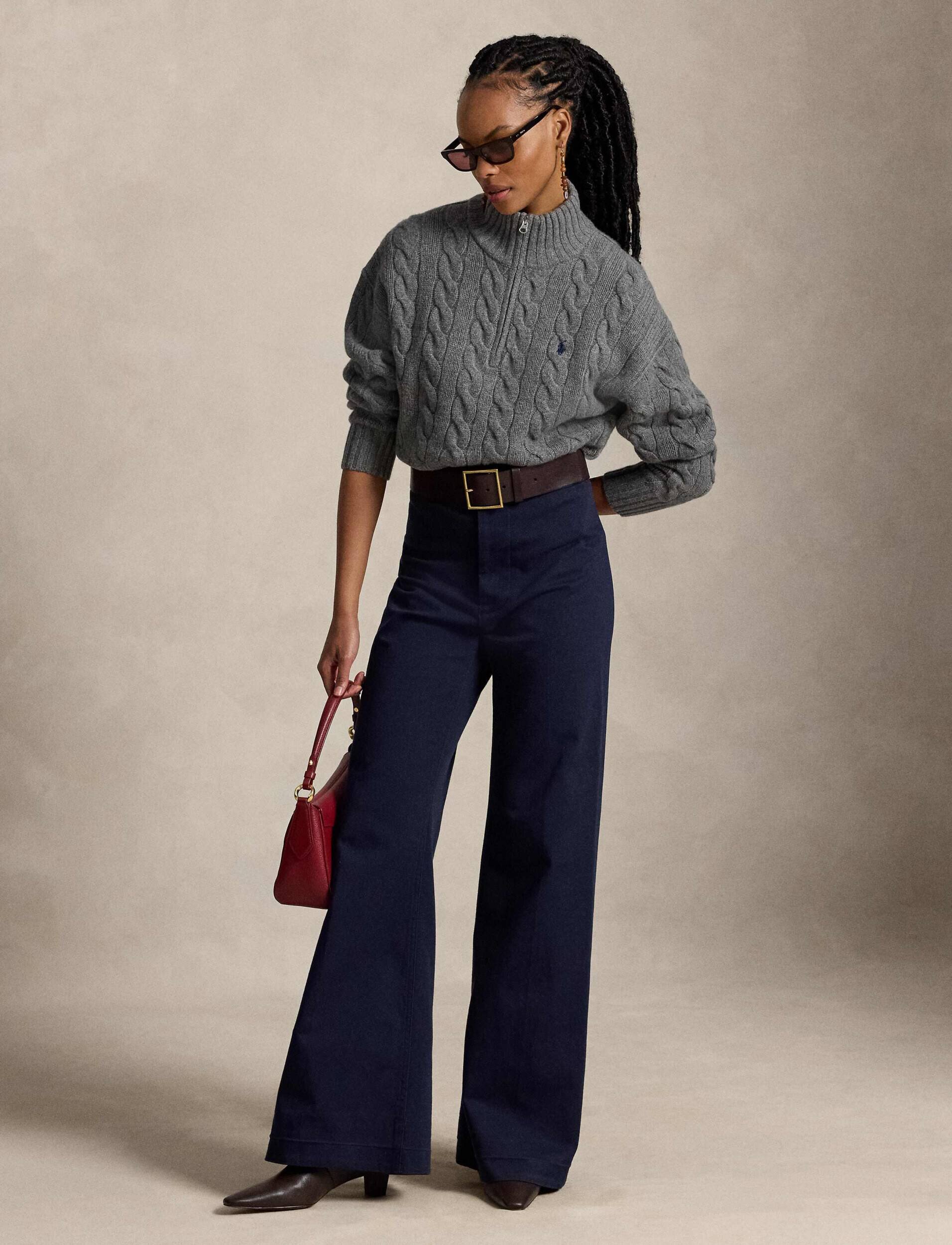 Polo Ralph Lauren De lână guler înalt | Relaxed fit cu adaos de cașmir
