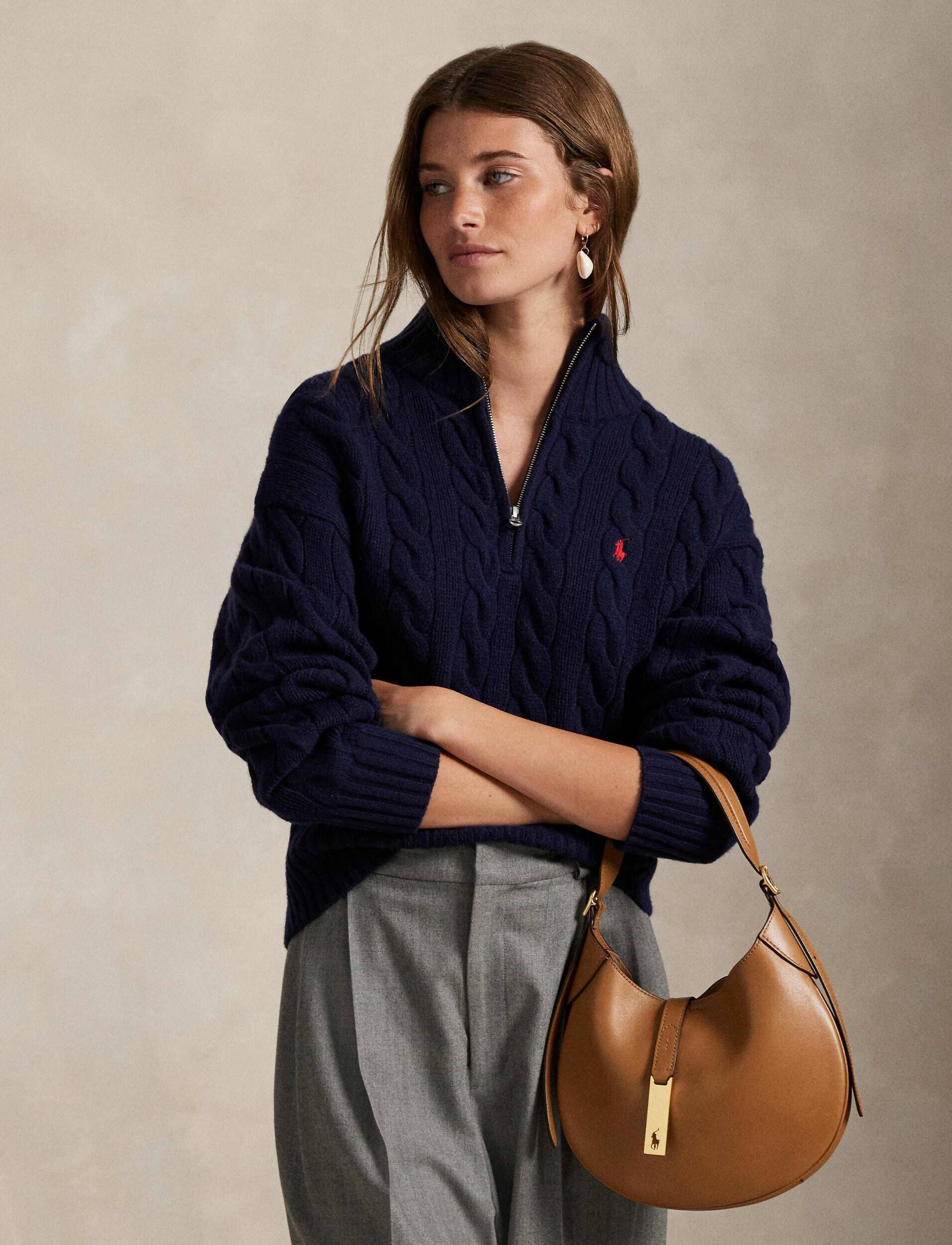 Polo Ralph Lauren De lână guler înalt | Relaxed fit cu adaos de cașmir