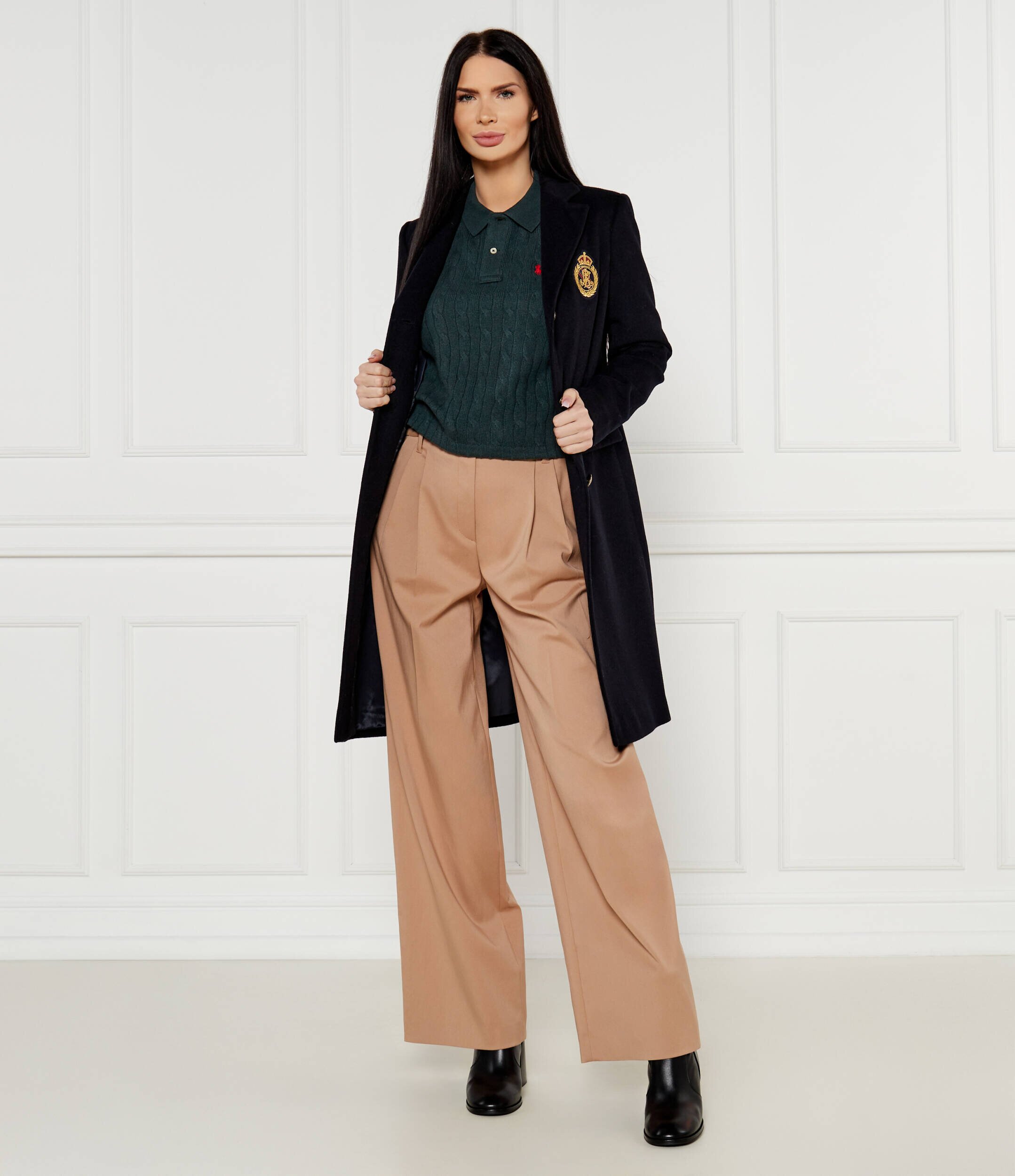 Polo Ralph Lauren De lână pulover | Cropped Fit cu adaos de cașmir