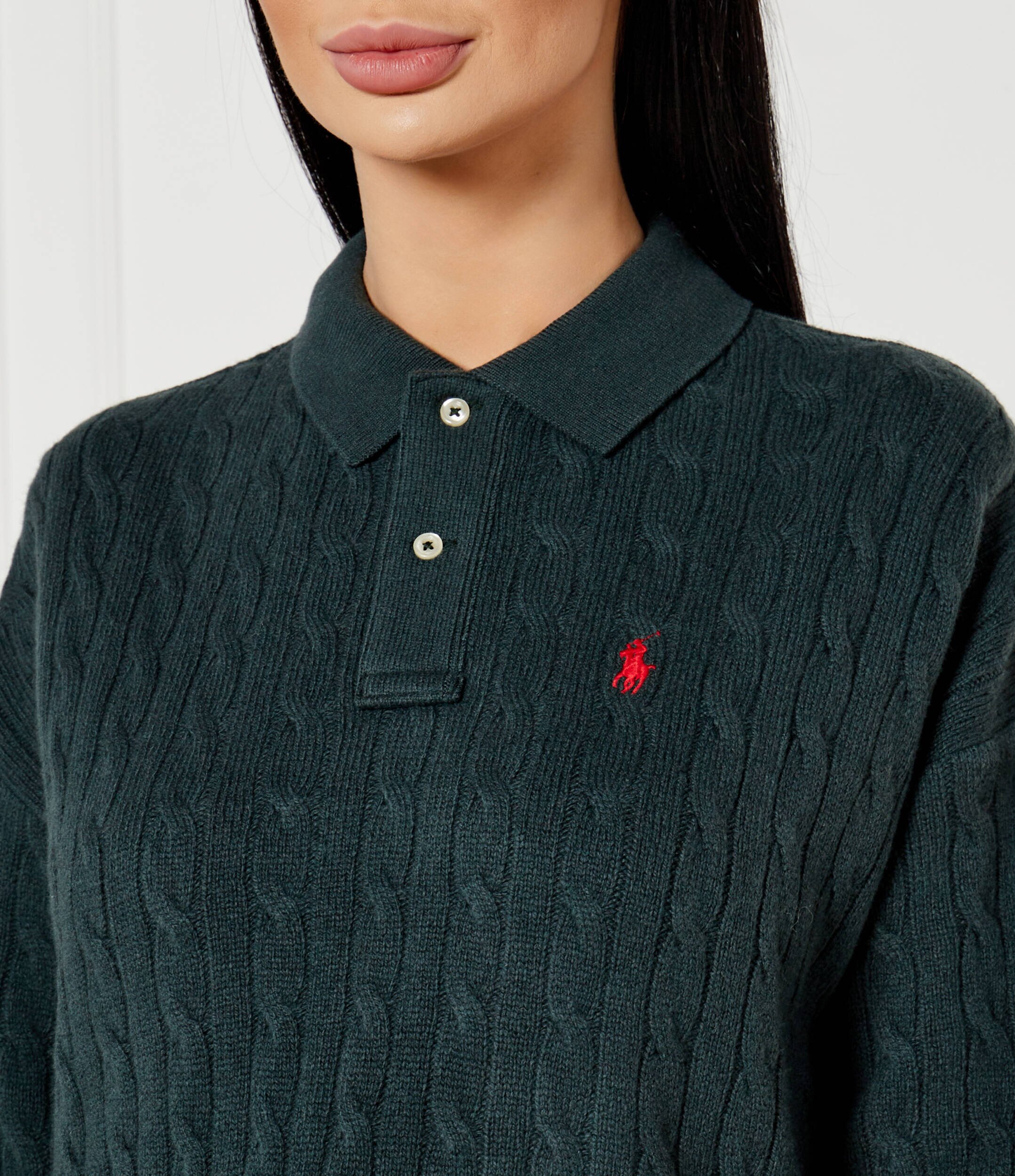 Polo Ralph Lauren De lână pulover | Cropped Fit cu adaos de cașmir