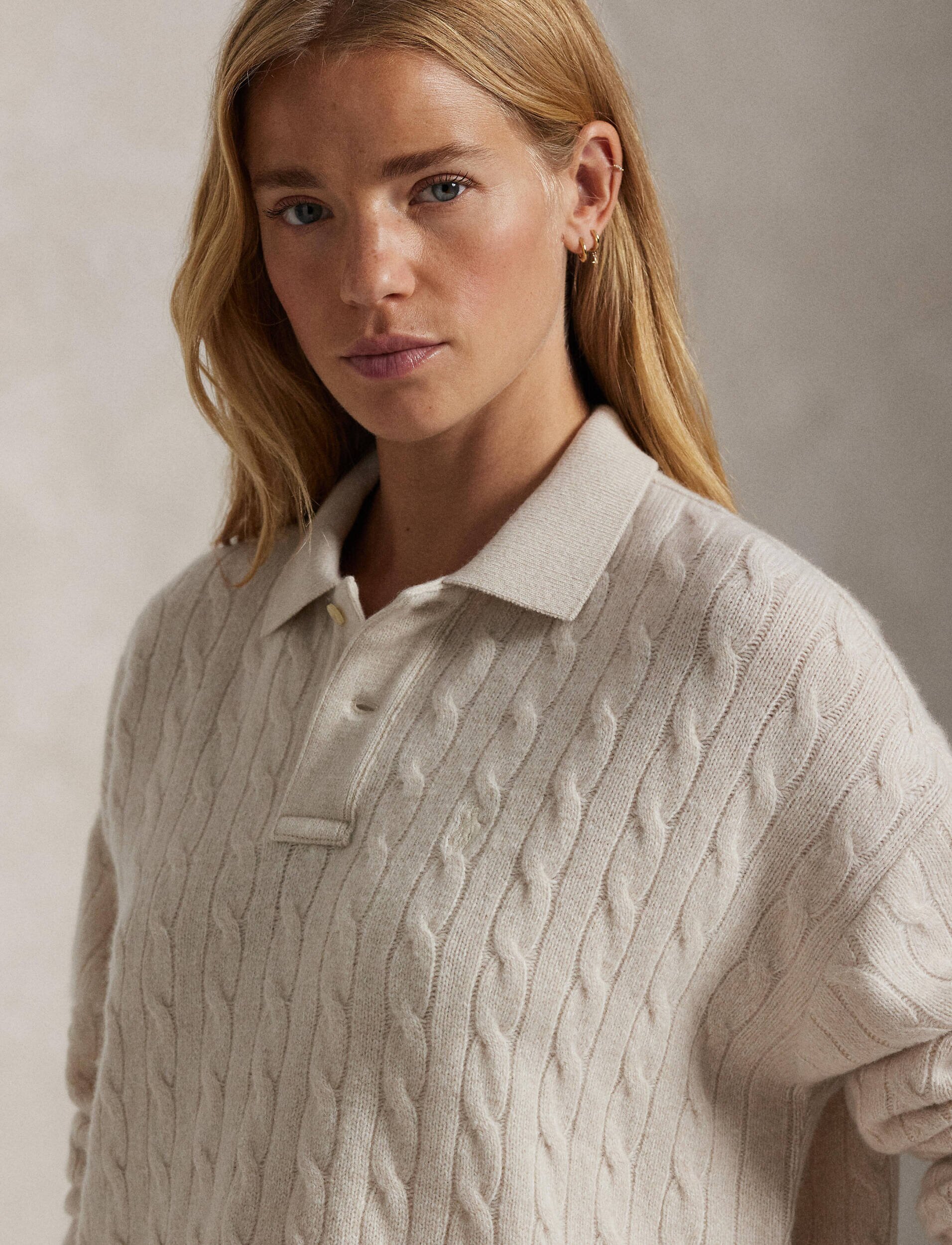 Polo Ralph Lauren De lână pulover | Cropped Fit cu adaos de cașmir