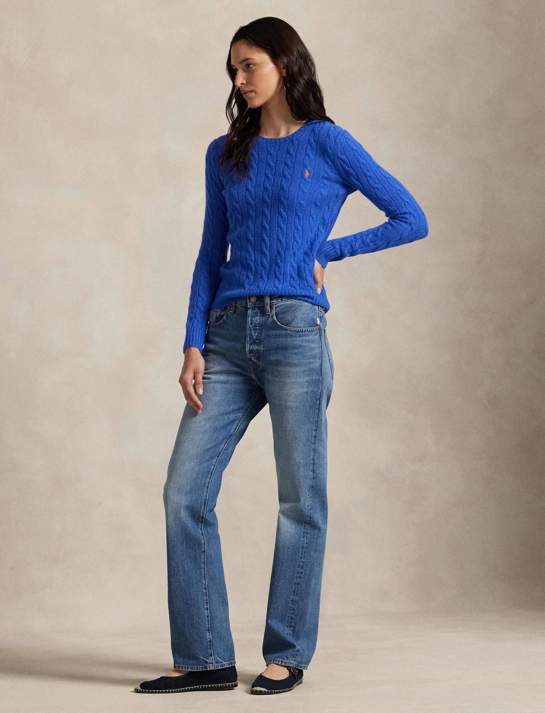 Polo Ralph Lauren De lână pulover Julianna | regular fit cu adaos de cașmir