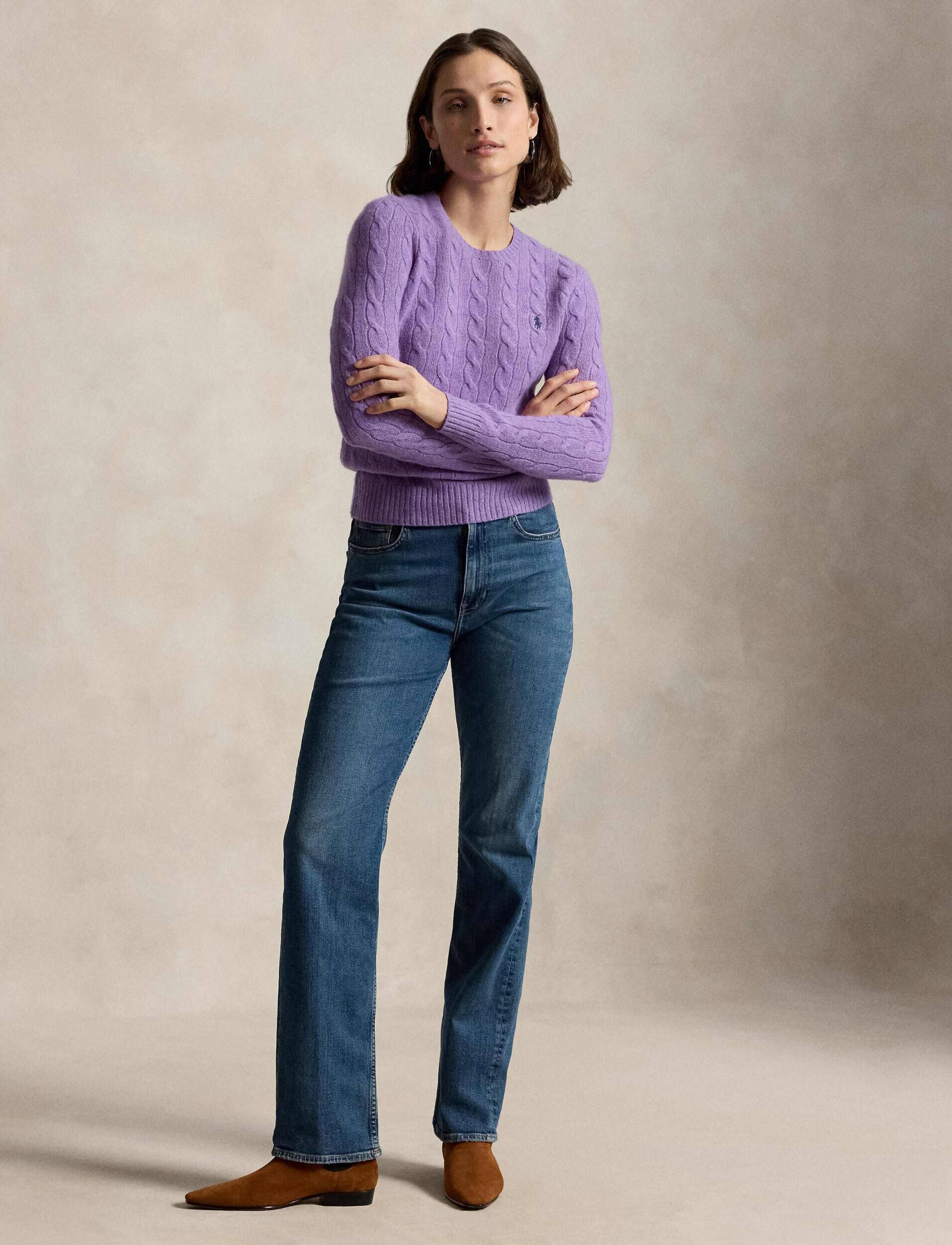 Polo Ralph Lauren De lână pulover Julianna | regular fit cu adaos de cașmir