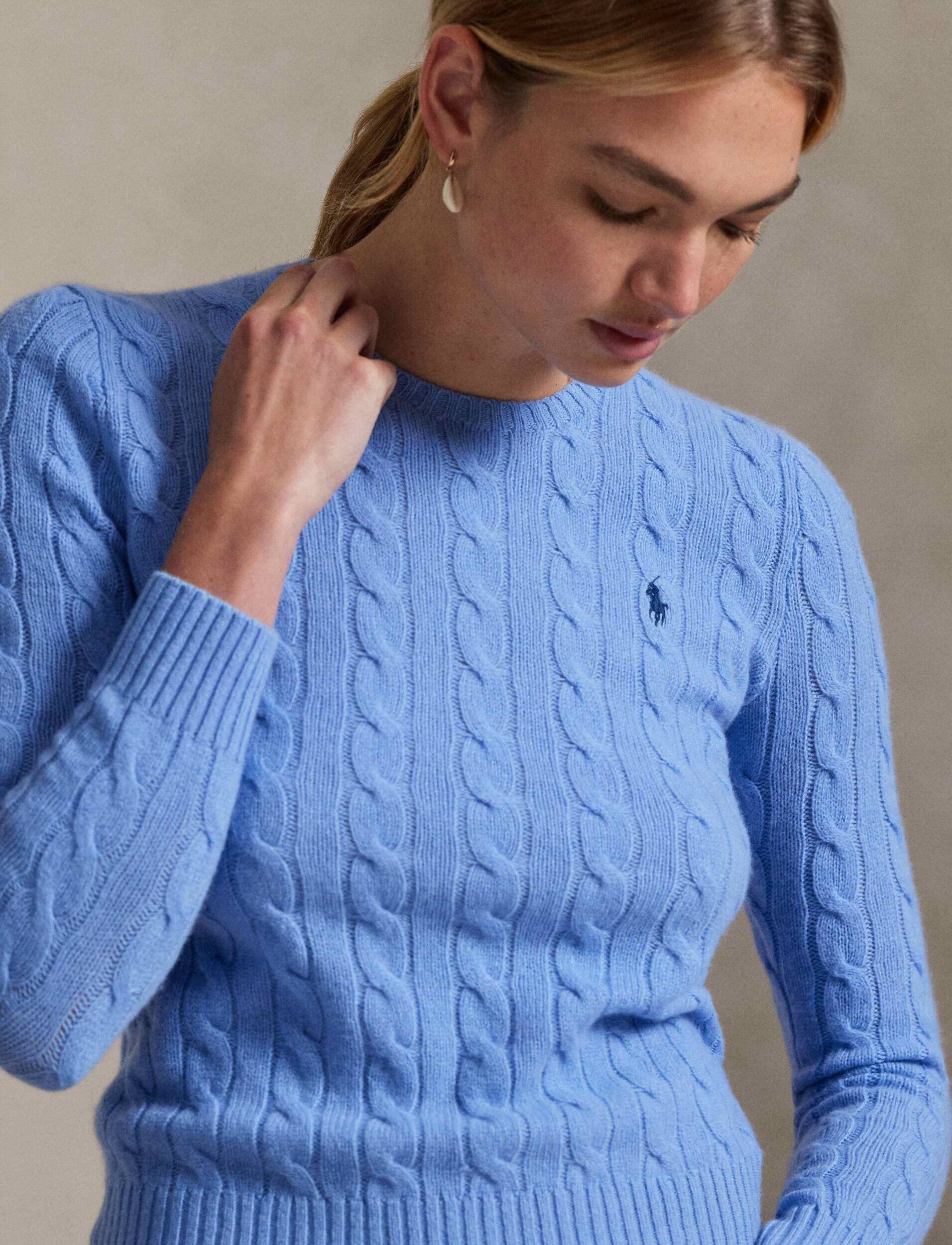 Polo Ralph Lauren De lână pulover Julianna | regular fit cu adaos de cașmir