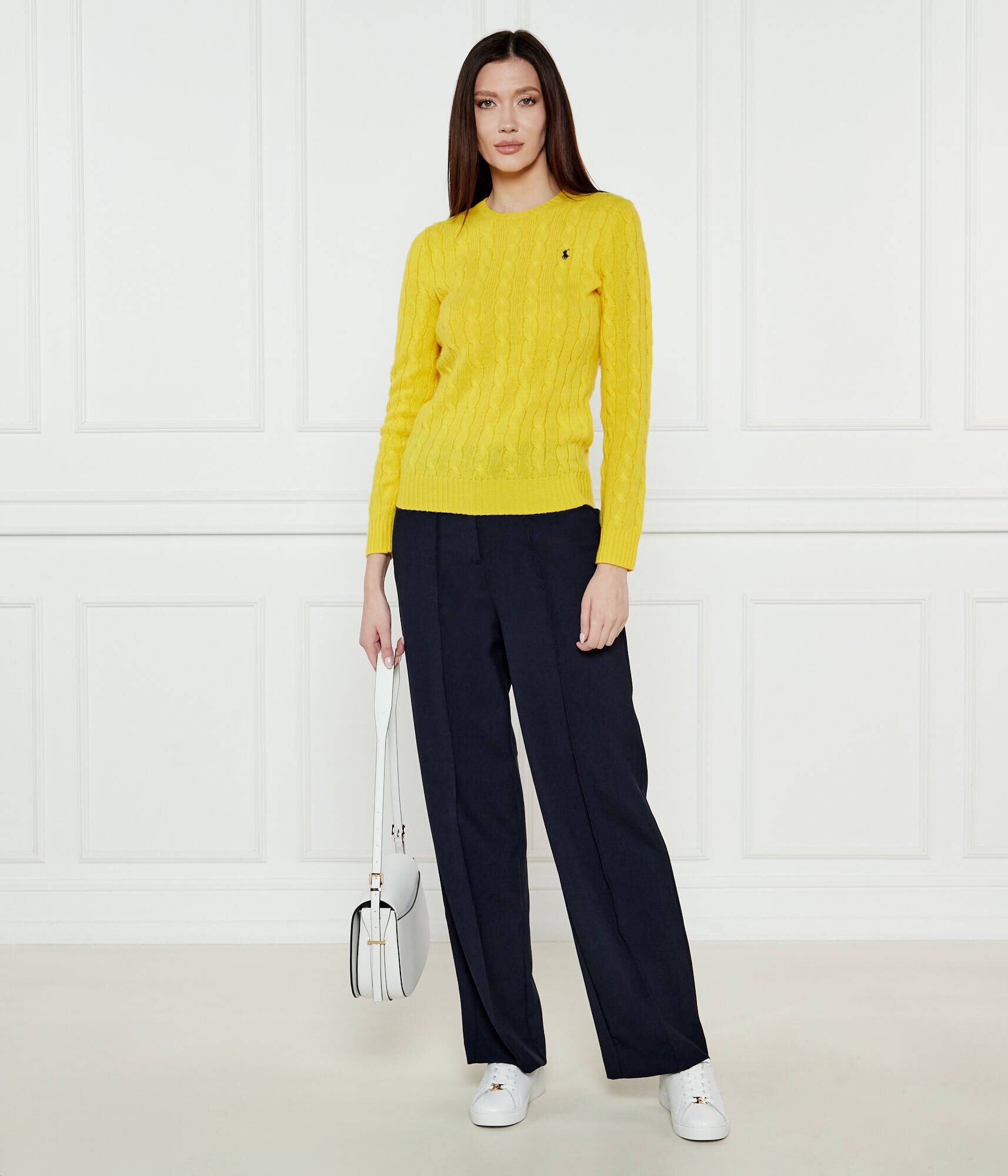 Polo Ralph Lauren De lână pulover Julianna | Slim Fit cu adaos de cașmir