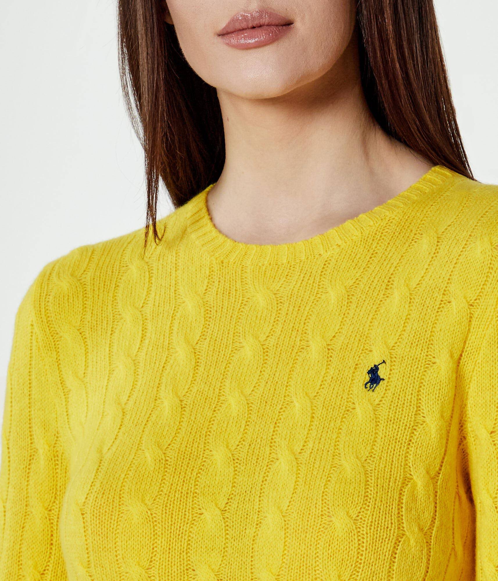 Polo Ralph Lauren De lână pulover Julianna | Slim Fit cu adaos de cașmir