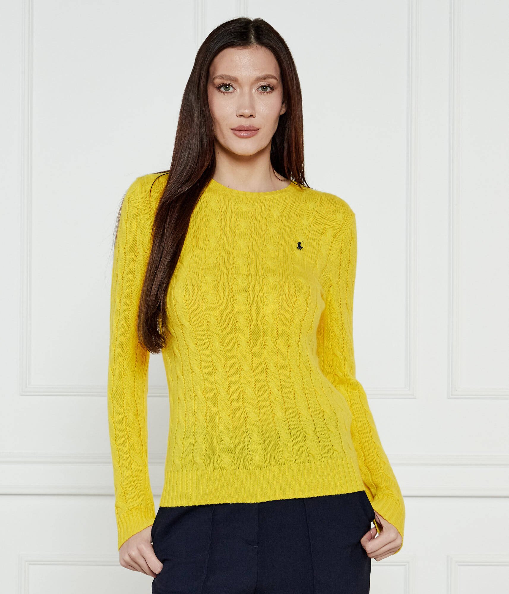 Polo Ralph Lauren De lână pulover Julianna | Slim Fit cu adaos de cașmir
