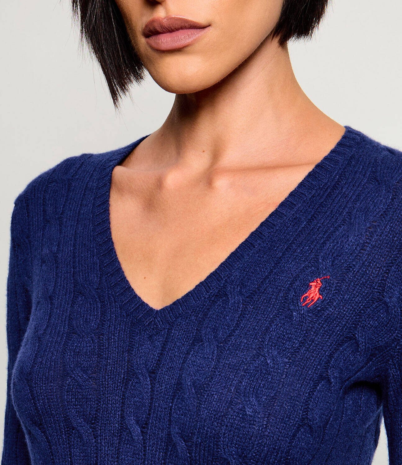 Polo Ralph Lauren De lână pulover Kimberly | Slim Fit cu adaos de cașmir