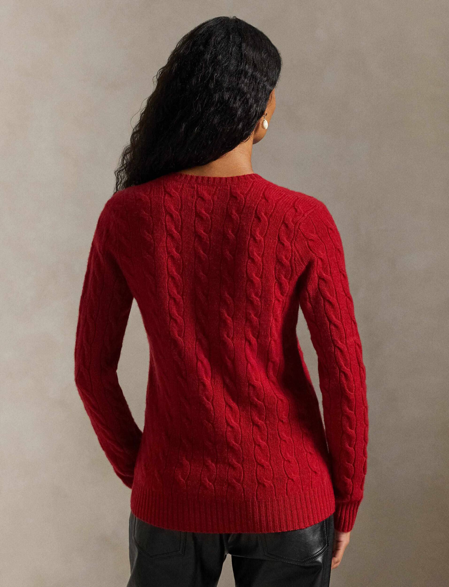 Polo Ralph Lauren De lână pulover Kimberly | Slim Fit cu adaos de cașmir