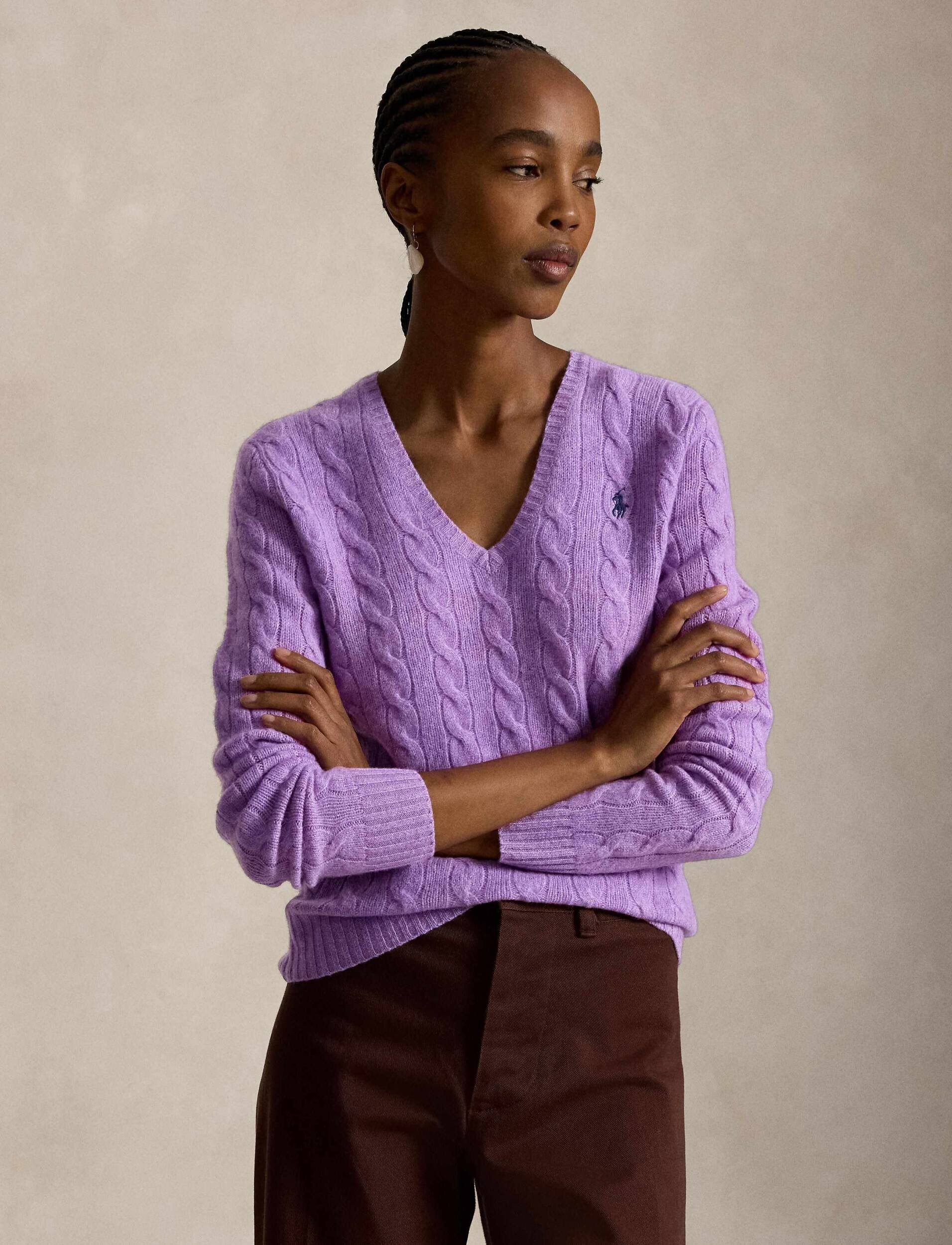 Polo Ralph Lauren De lână pulover KIMBERLY | Slim Fit cu adaos de cașmir