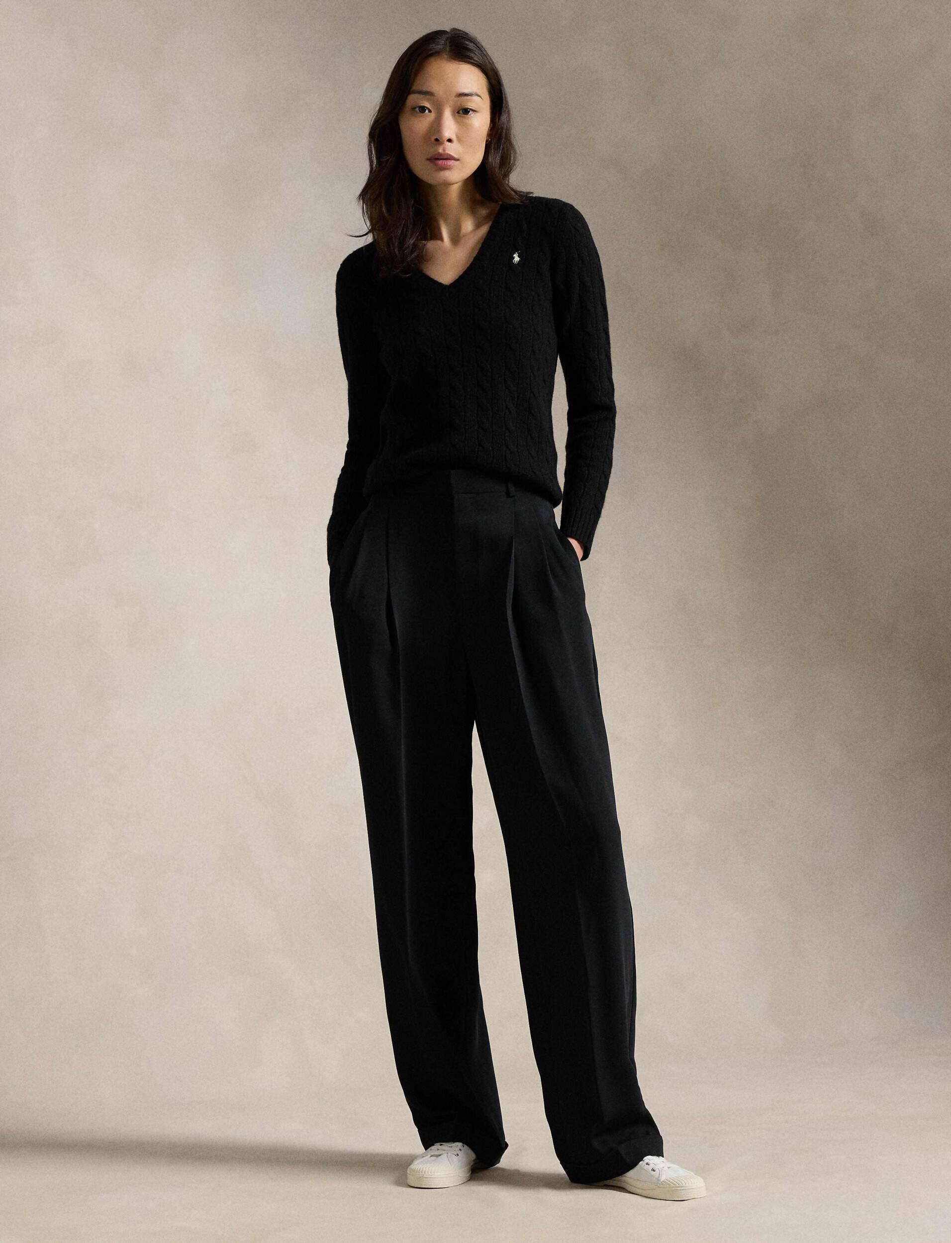 Polo Ralph Lauren De lână pulover Kimberly | Slim Fit cu adaos de cașmir