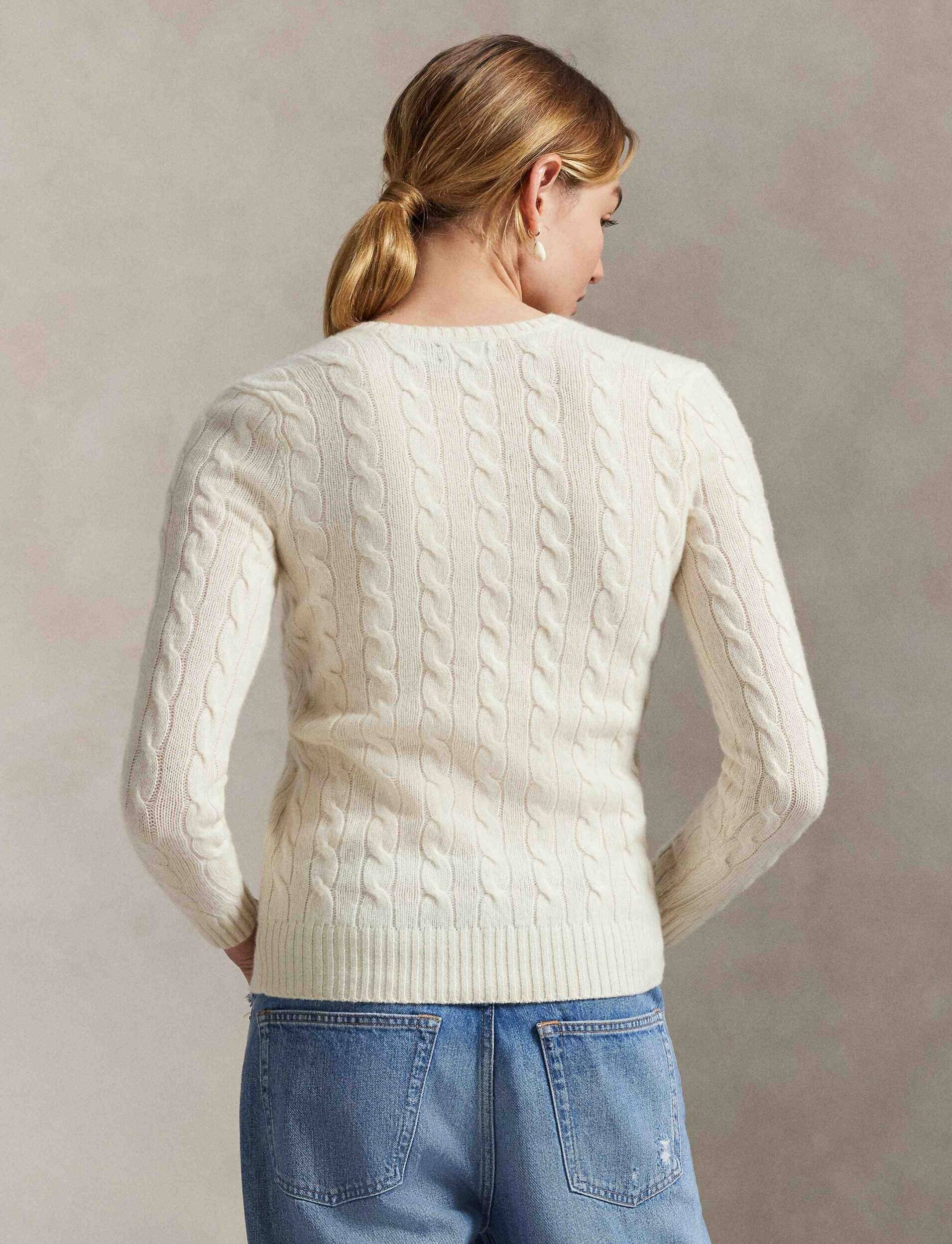Polo Ralph Lauren De lână pulover Kimberly | Slim Fit cu adaos de cașmir