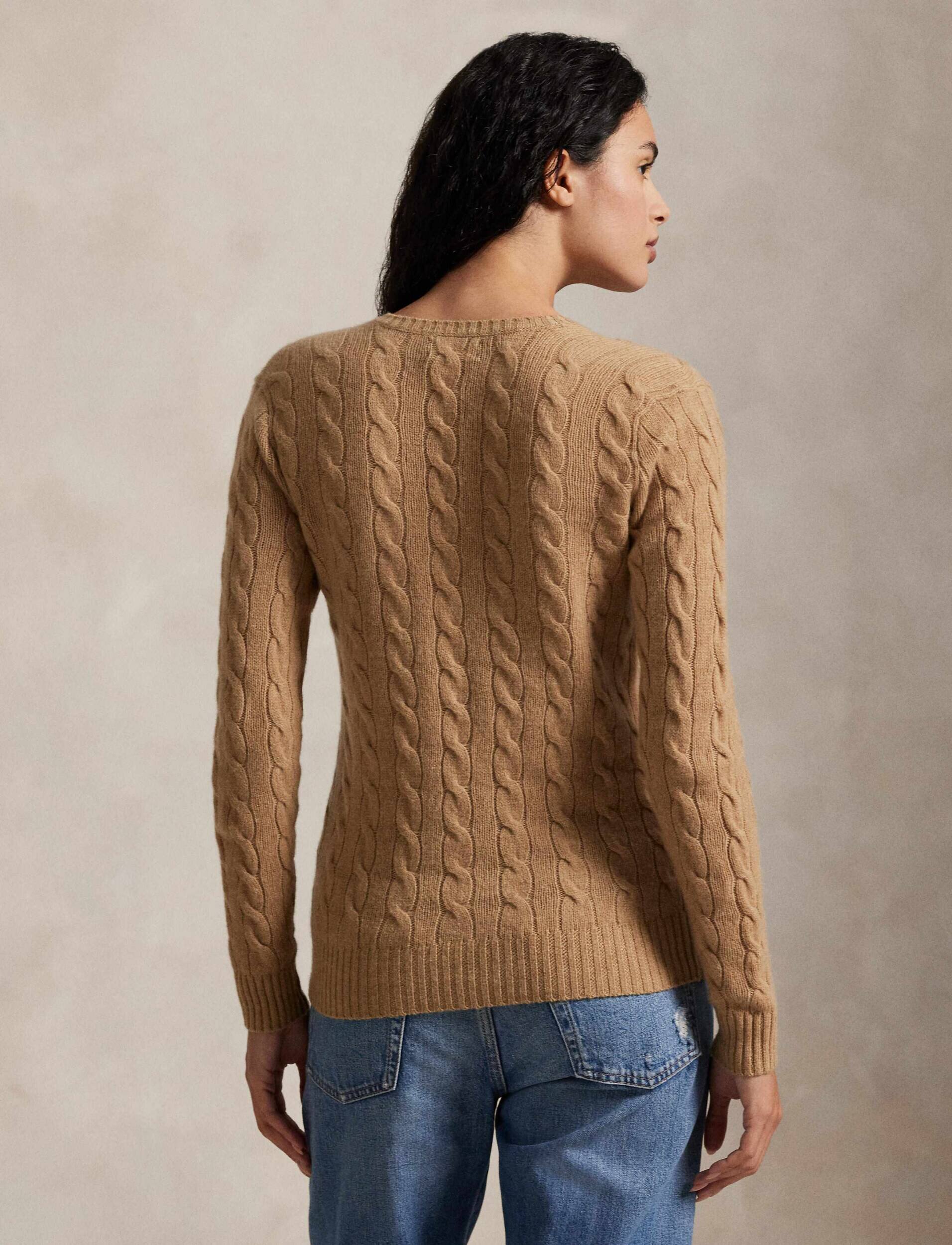 Polo Ralph Lauren De lână pulover Kimberly | Slim Fit cu adaos de cașmir