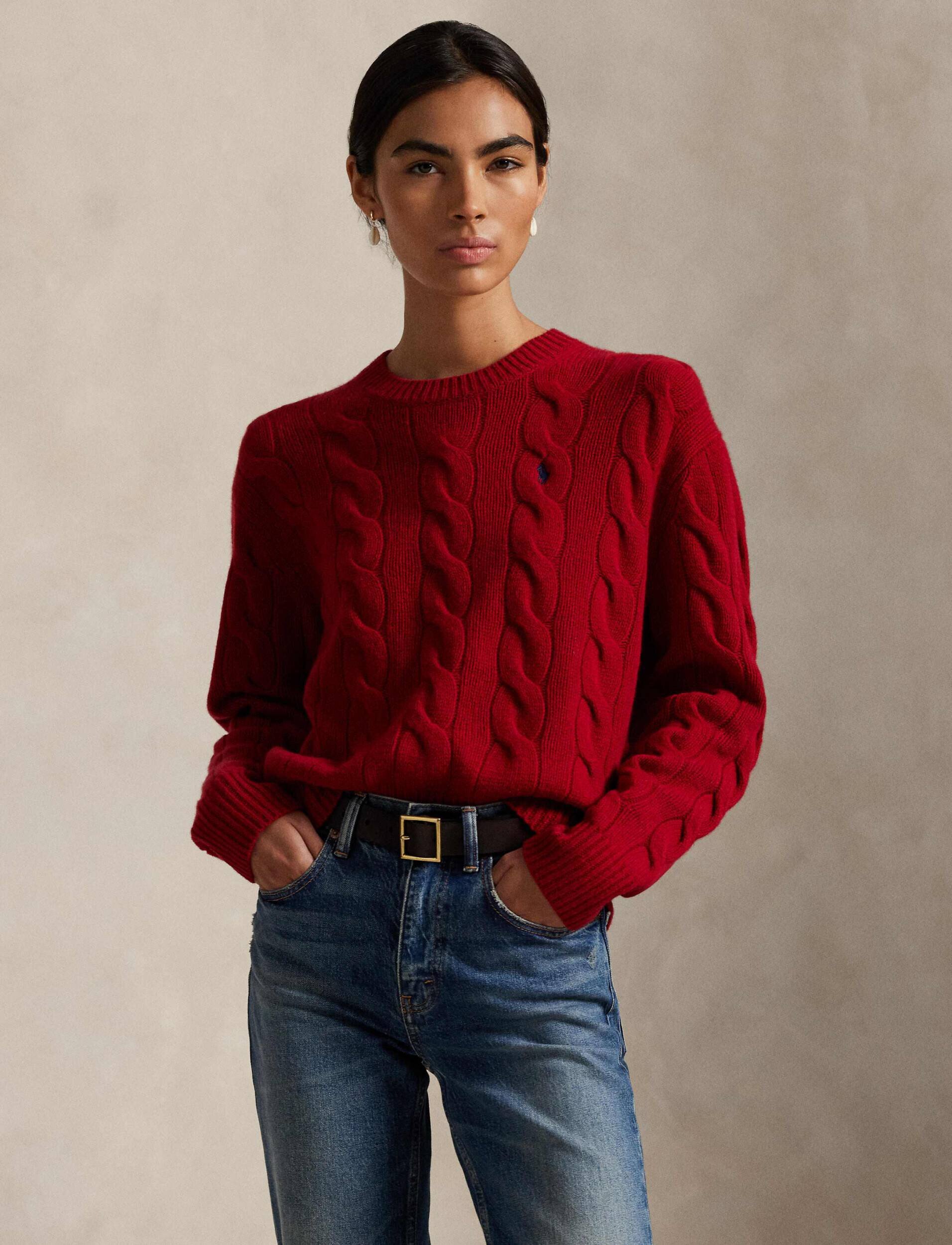 Polo Ralph Lauren De lână pulover | Loose fit cu adaos de cașmir