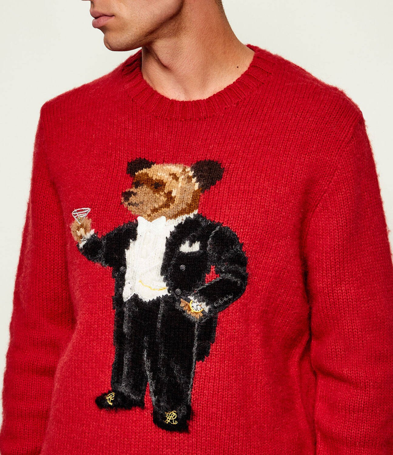 Polo Ralph Lauren De lână pulover Martini Bear | regular fit