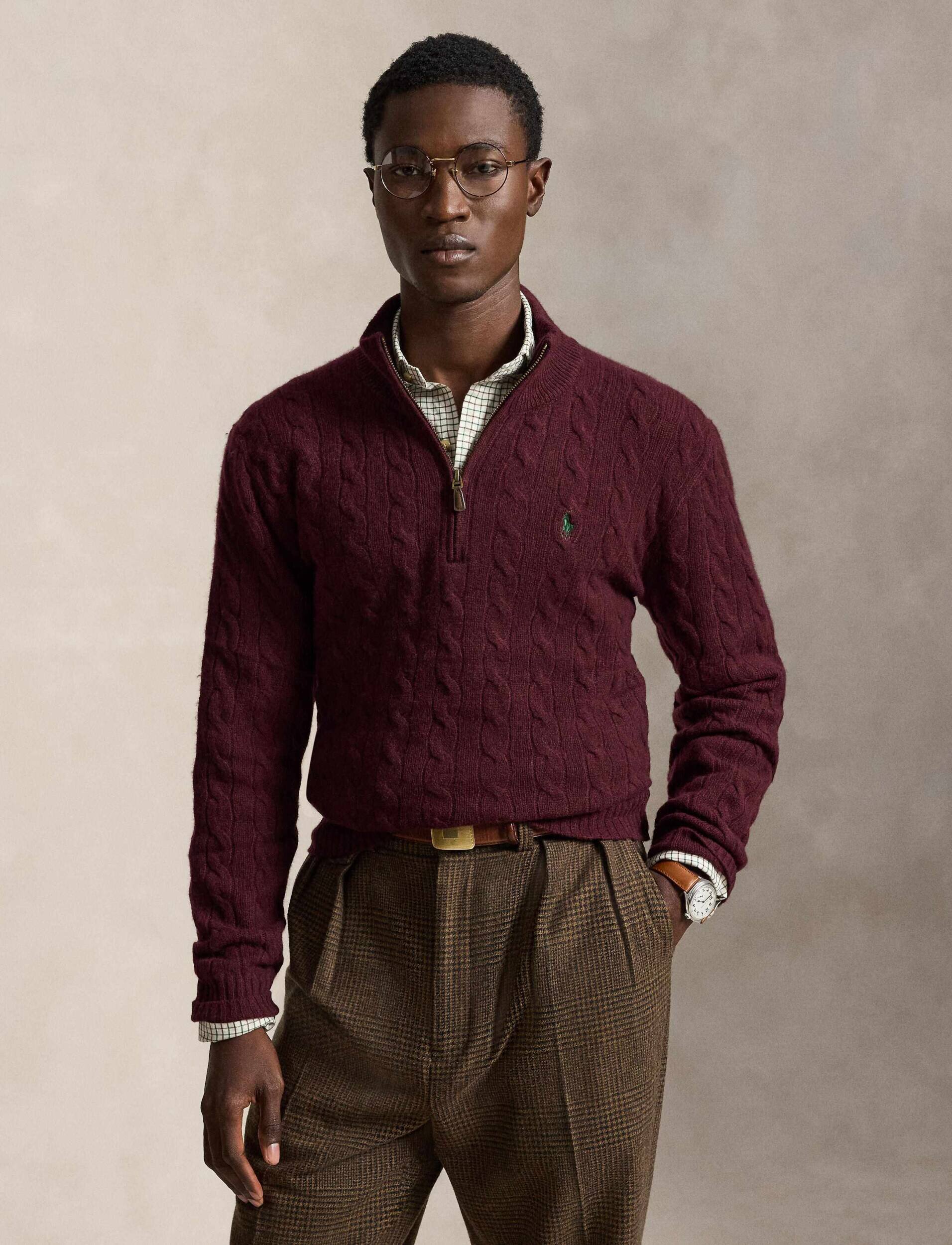 Polo Ralph Lauren De lână pulover | regular fit cu adaos de lână