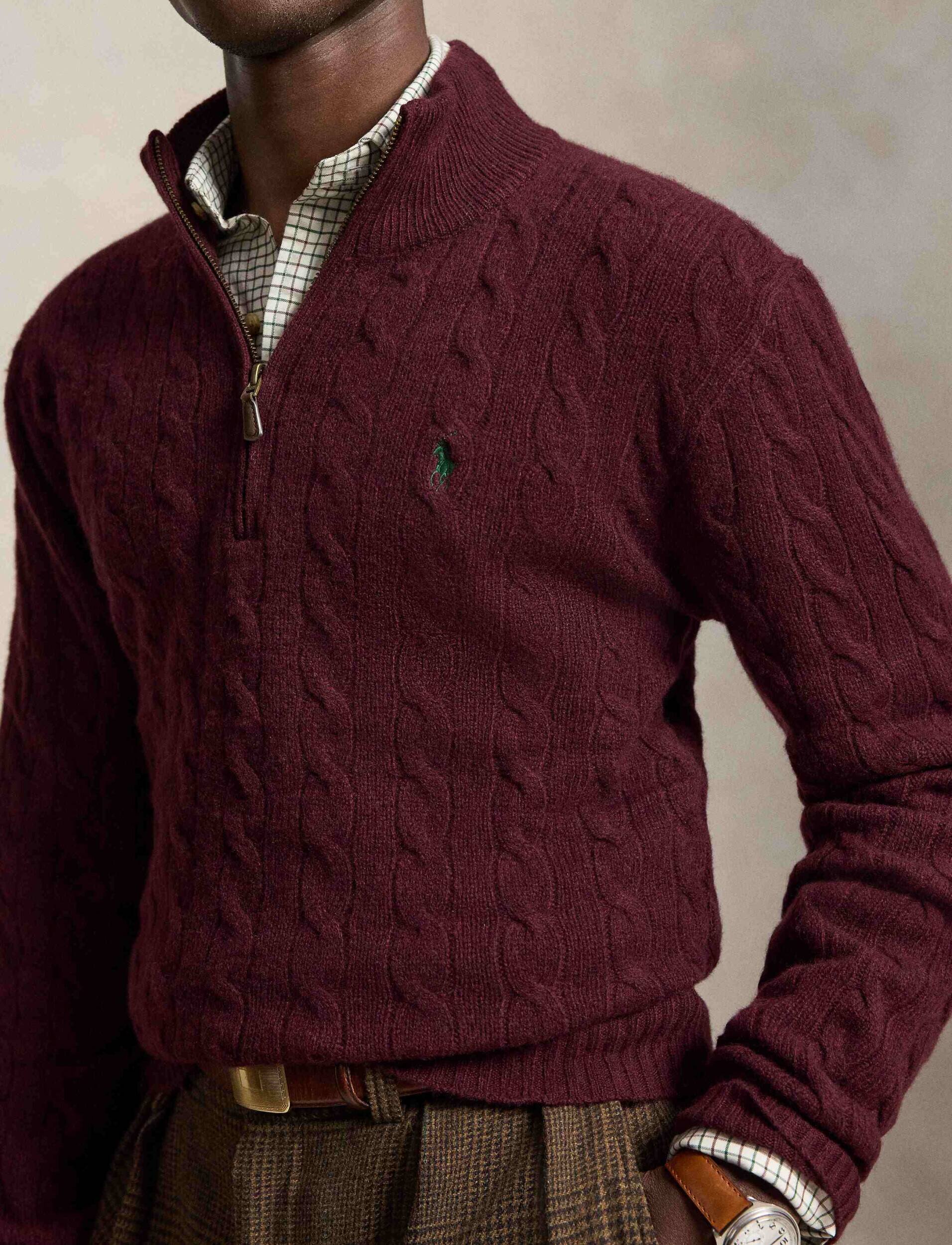 Polo Ralph Lauren De lână pulover | regular fit cu adaos de lână