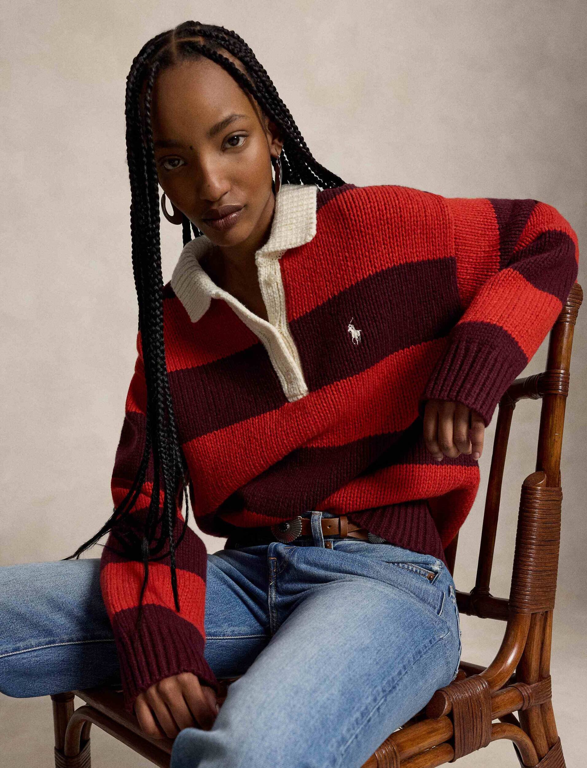 Polo Ralph Lauren De lână pulover Rugby | Relaxed fit