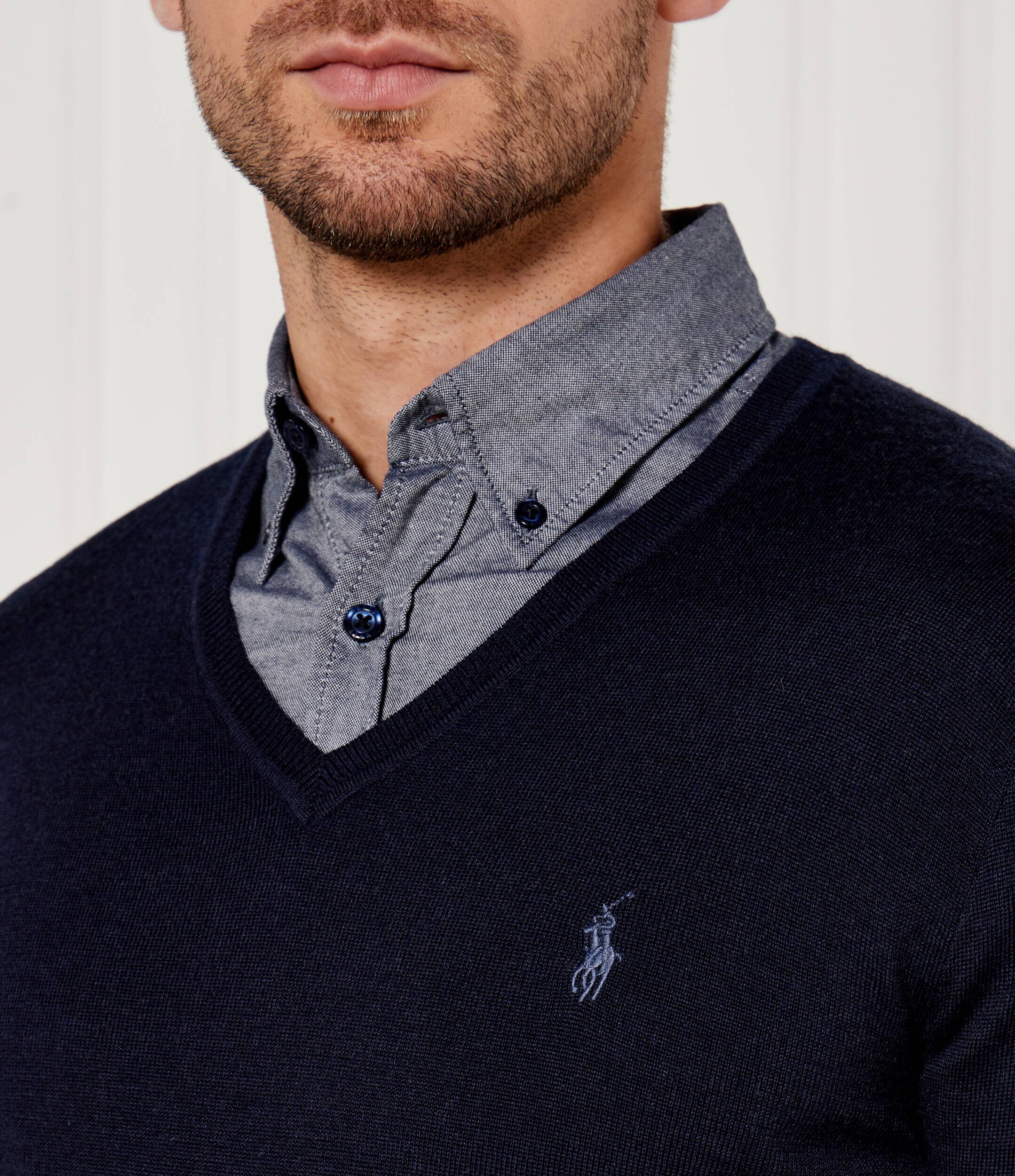 Polo Ralph Lauren De lână pulover | Slim Fit
