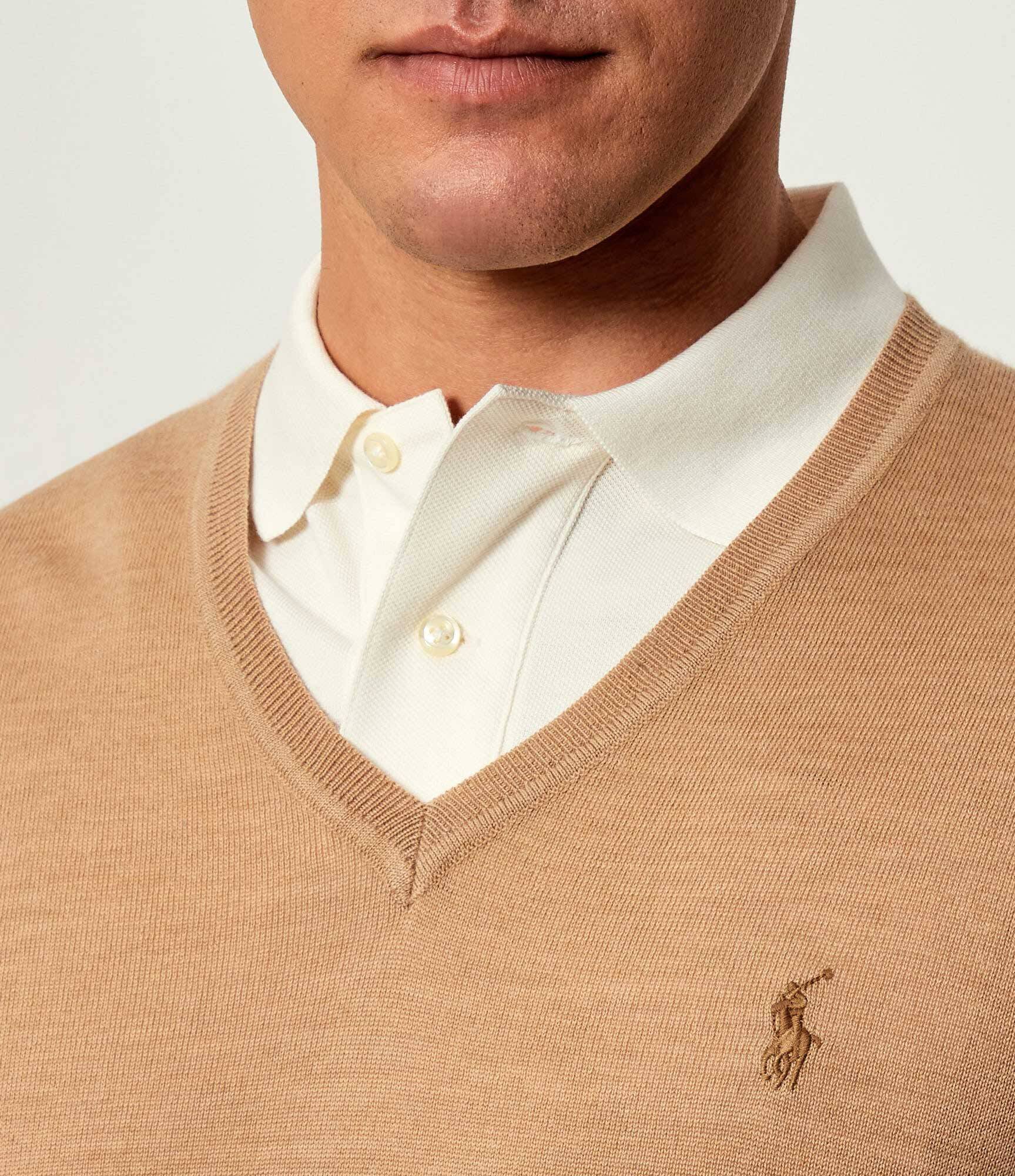 Polo Ralph Lauren De lână pulover | Slim Fit