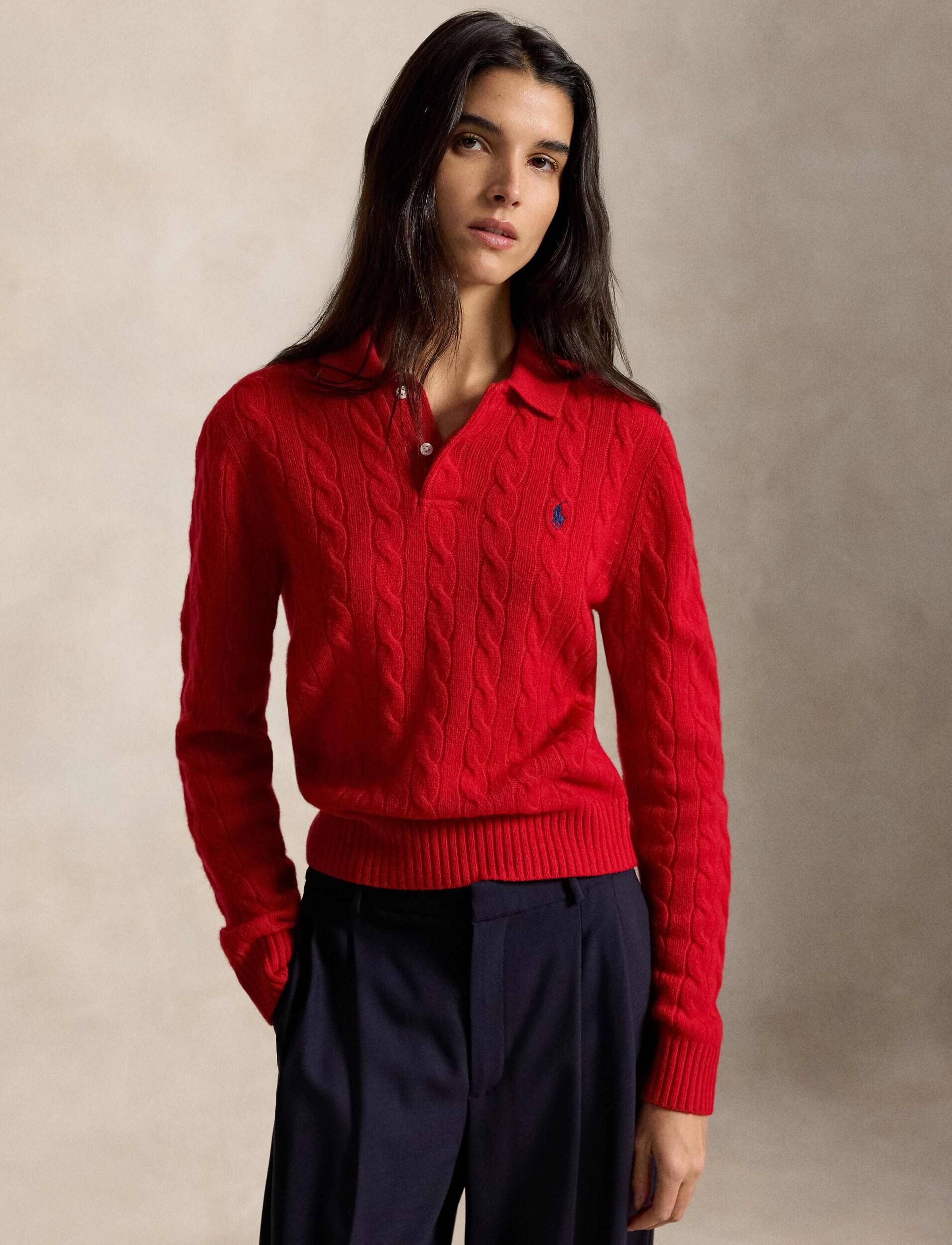 Polo Ralph Lauren De lână pulover | Slim Fit cu adaos de cașmir
