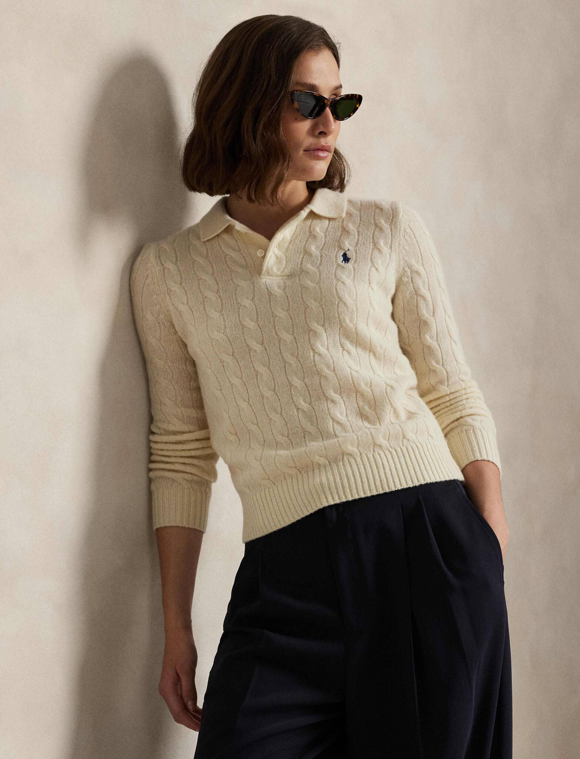 Polo Ralph Lauren De lână pulover | Slim Fit cu adaos de cașmir