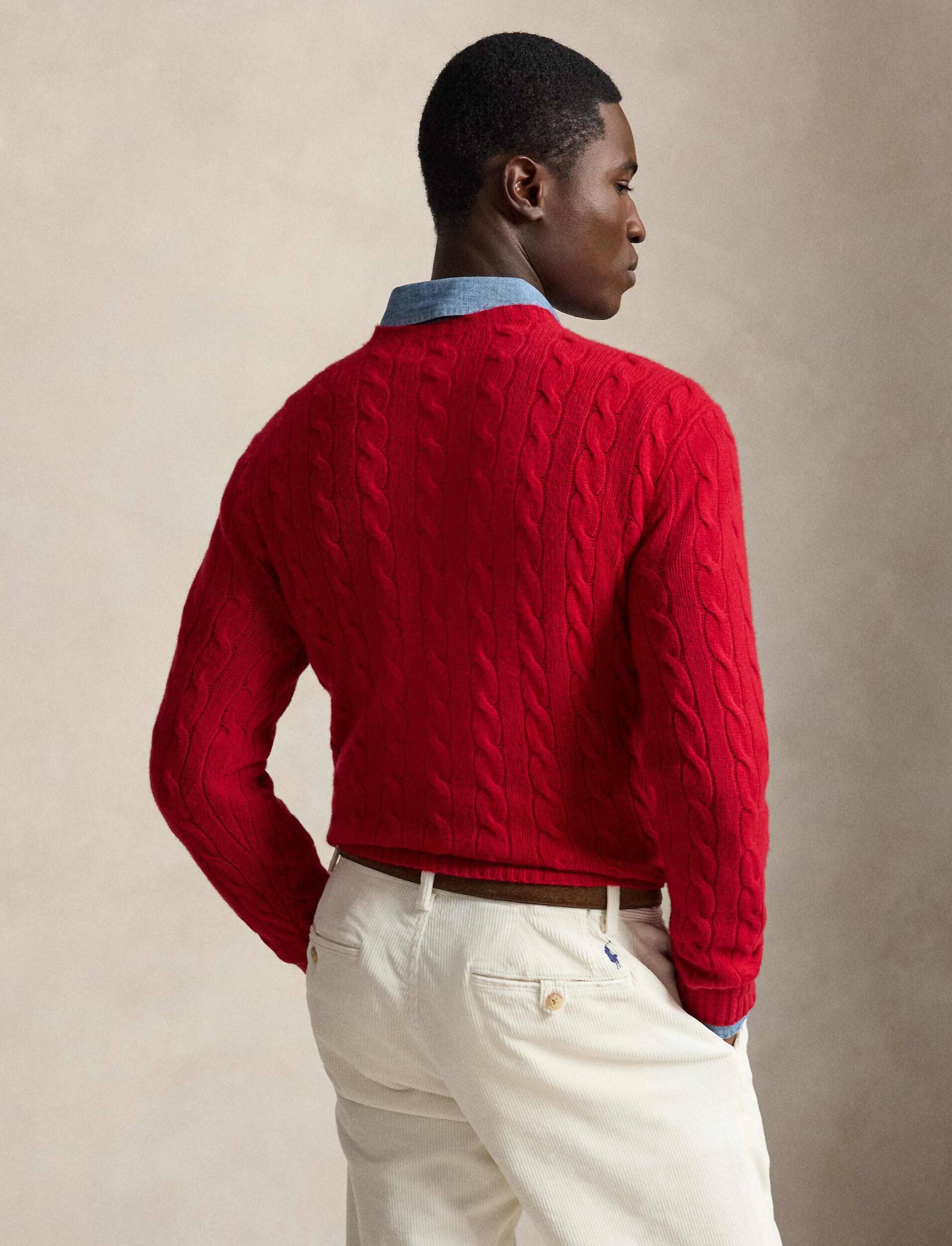 Polo Ralph Lauren De lână pulover | Slim Fit cu adaos de cașmir