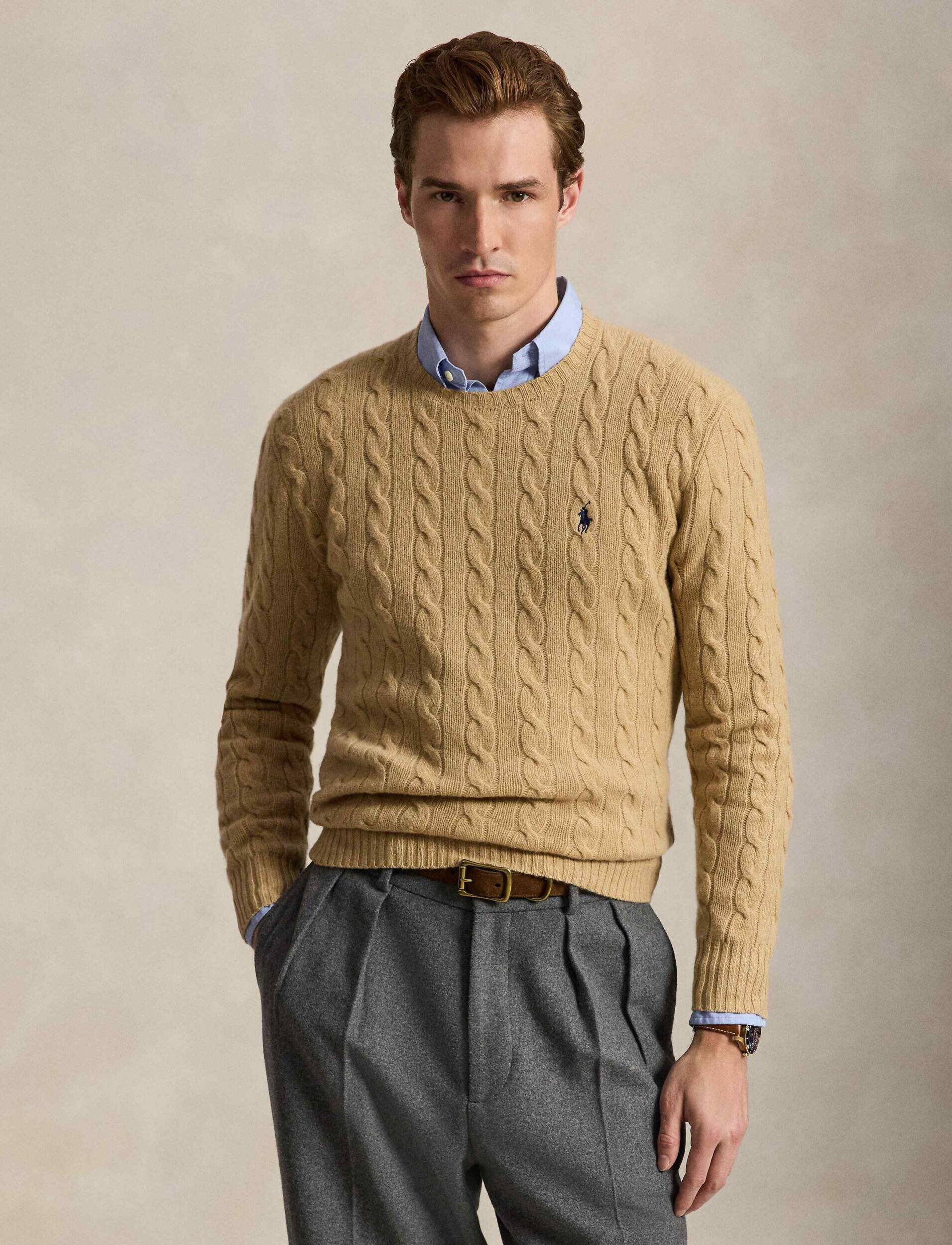 Polo Ralph Lauren de lână pulover | slim fit cu adaos de cașmir