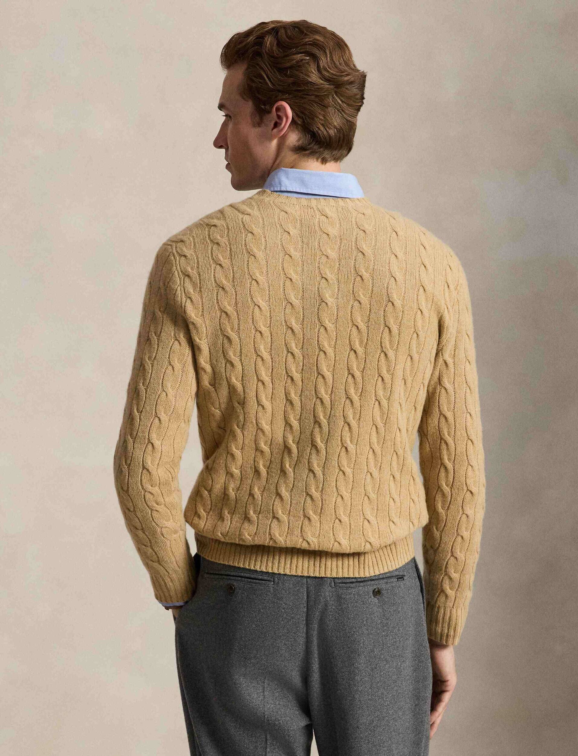 Polo Ralph Lauren de lână pulover | slim fit cu adaos de cașmir