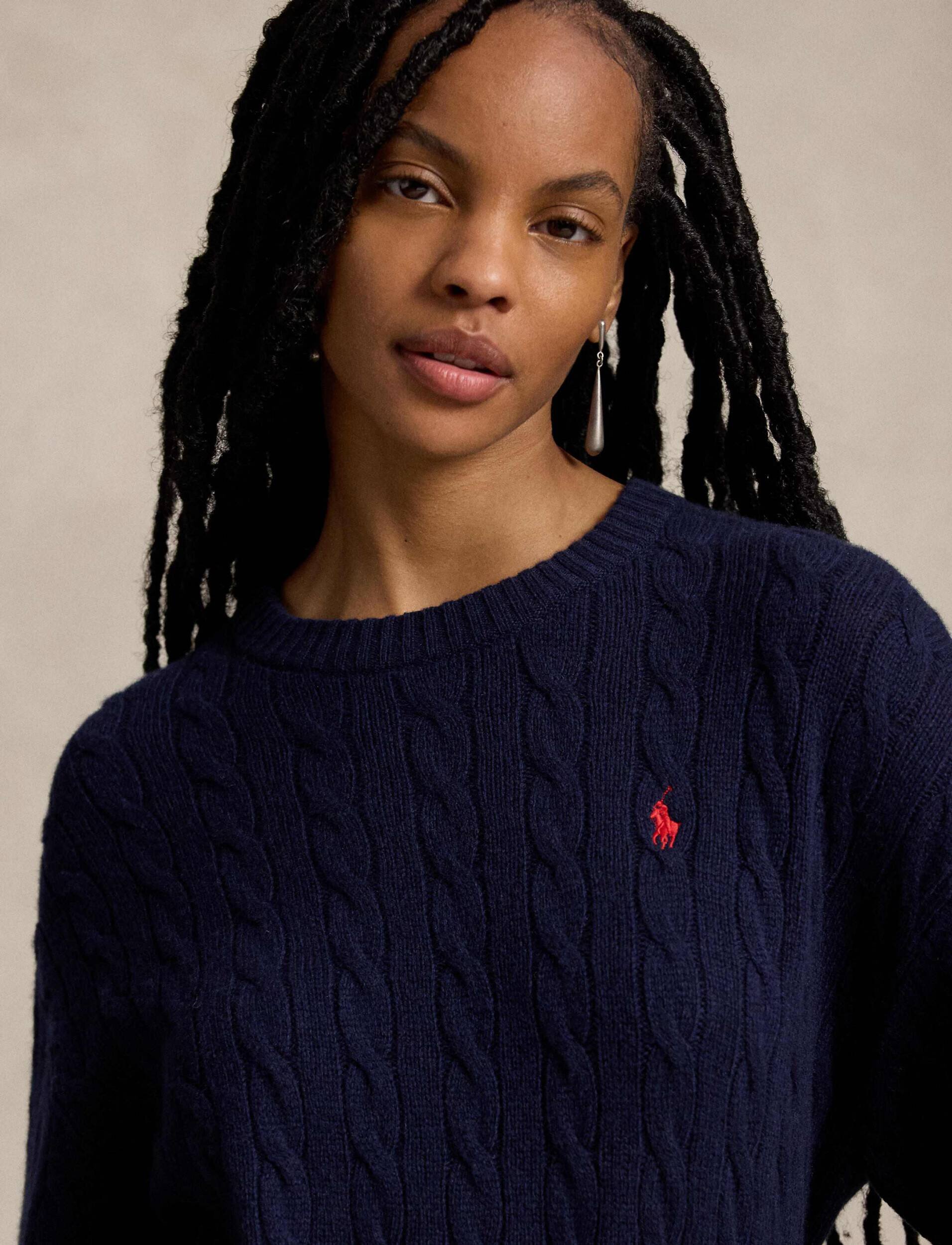 Polo Ralph Lauren De lână rochie cu adaos de cașmir