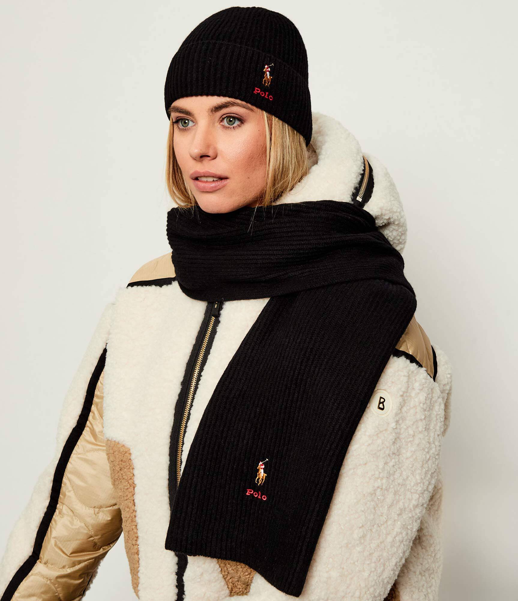 Polo Ralph Lauren De lână șal + căciulă