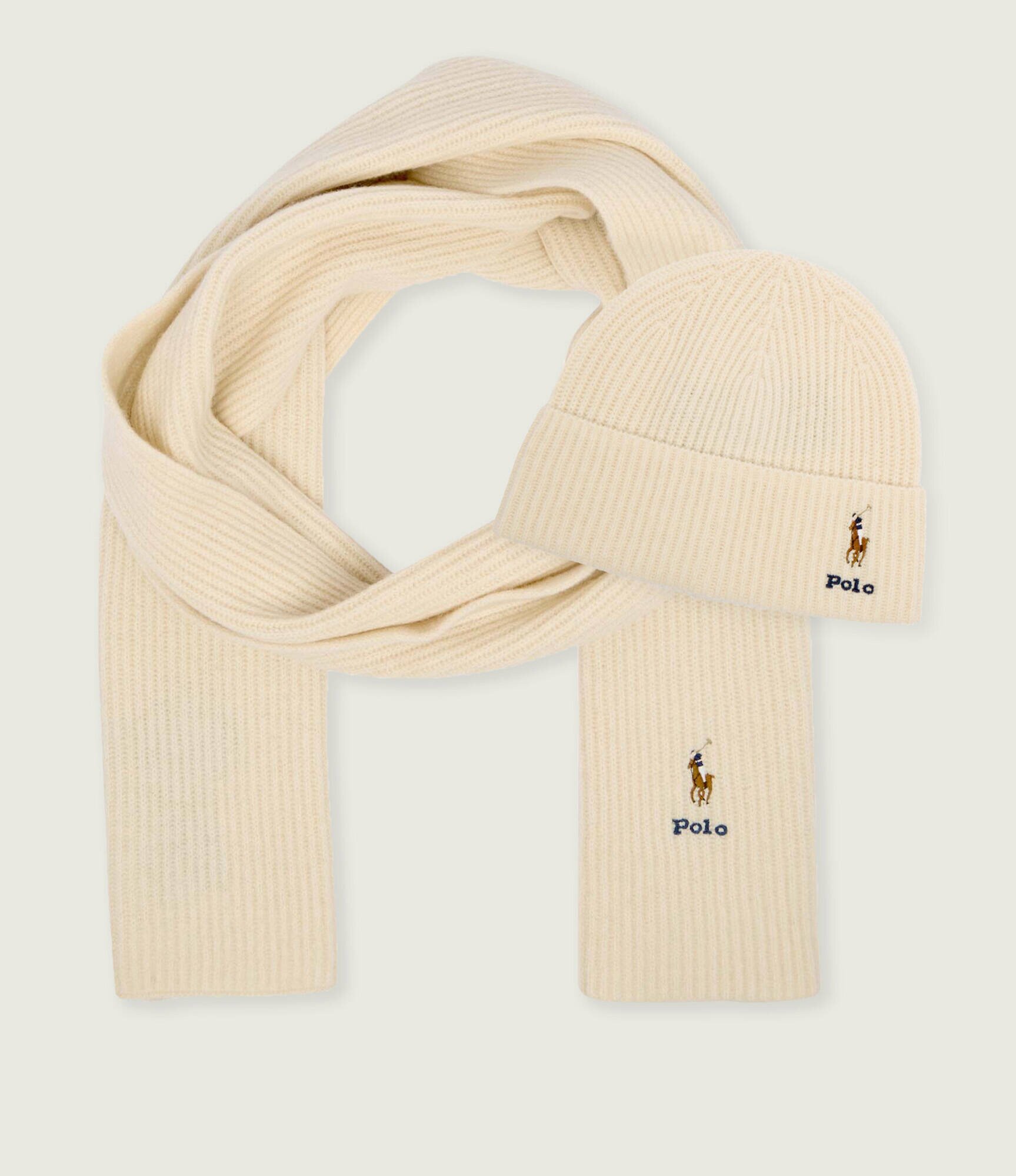 Polo Ralph Lauren De lână șal + căciulă