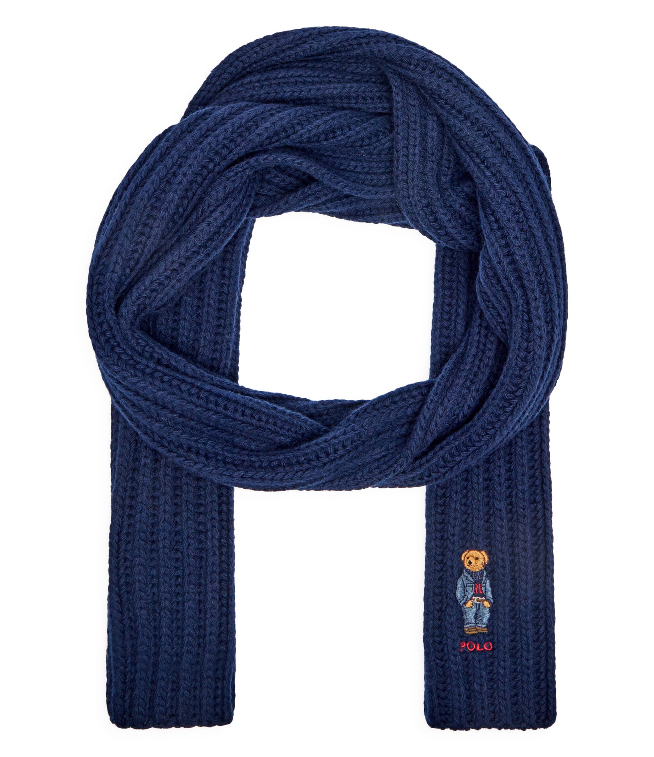 Polo Ralph Lauren De lână șal DENIM BEAR