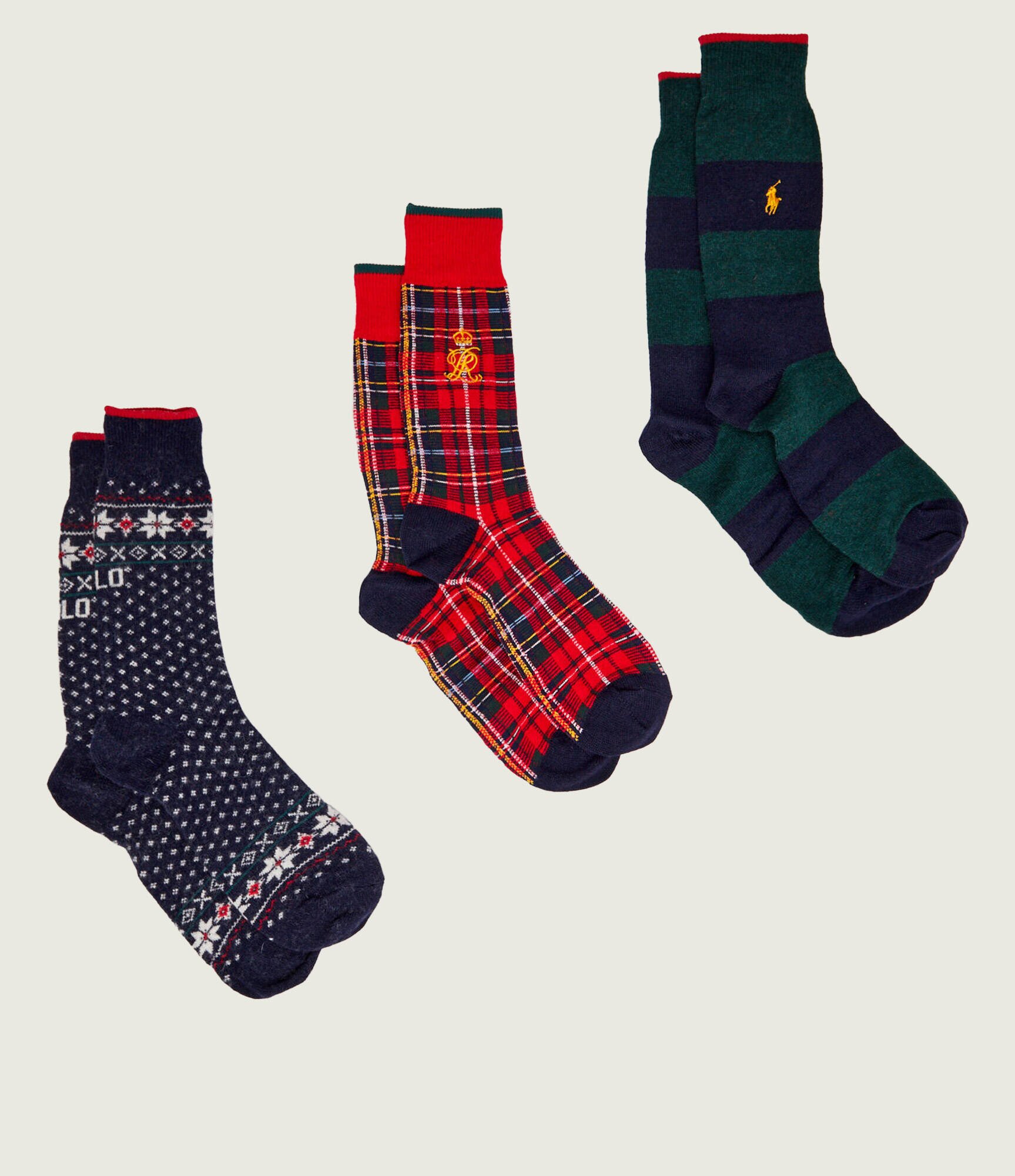 Polo Ralph Lauren De lână șosete 3-pack