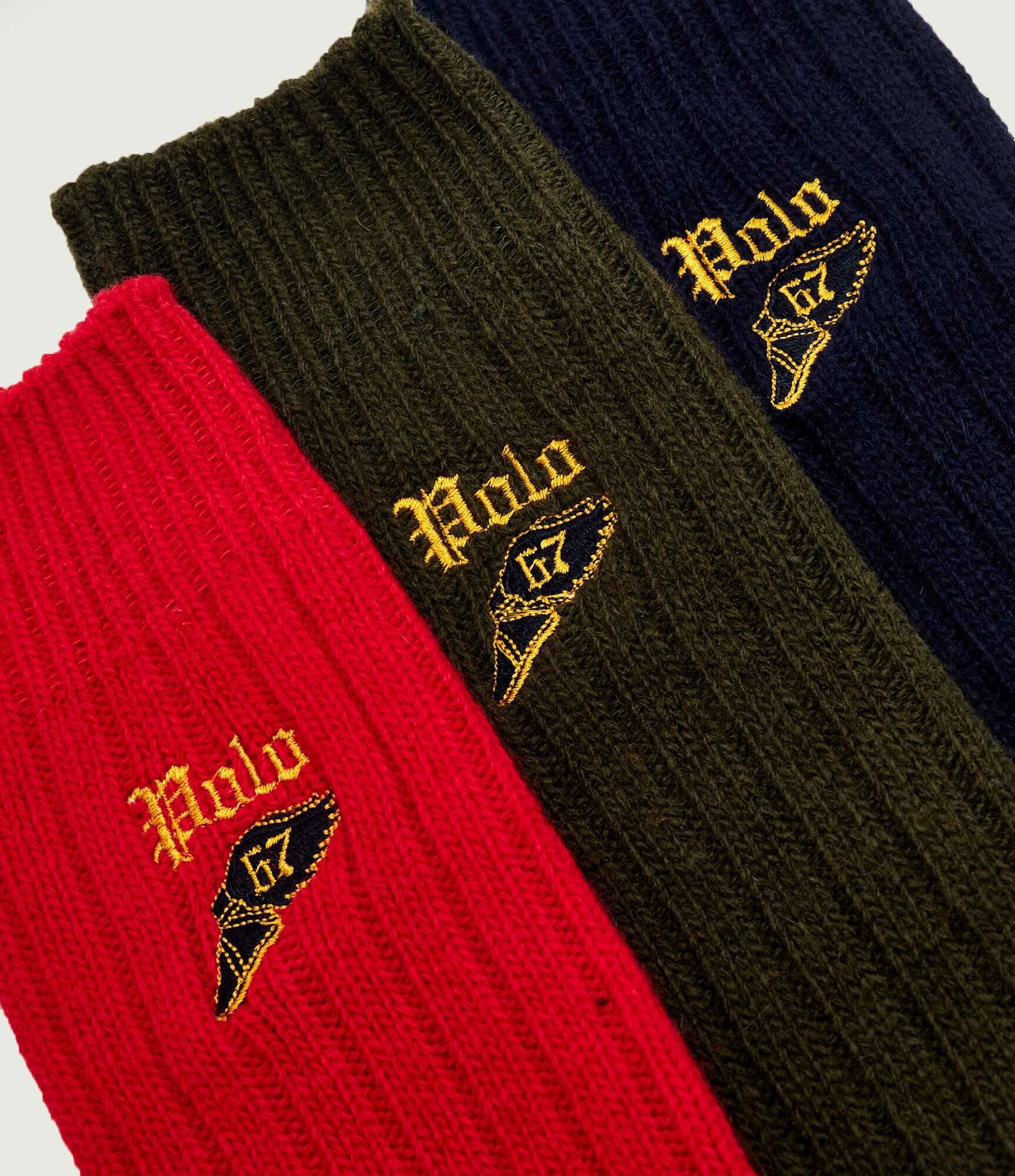 Polo Ralph Lauren De lână șosete 3-pack