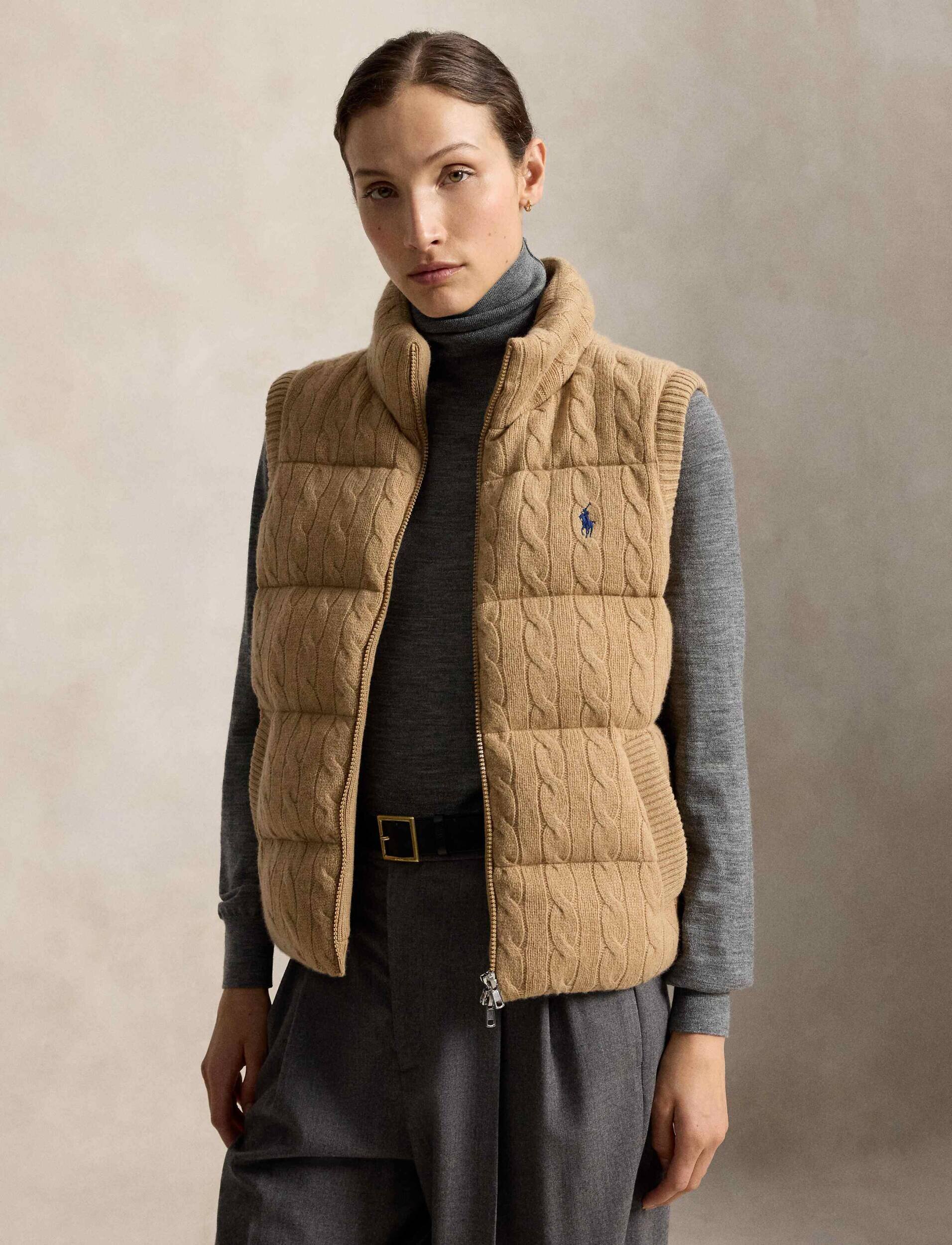 Polo Ralph Lauren De lână vestă | regular fit cu adaos de cașmir