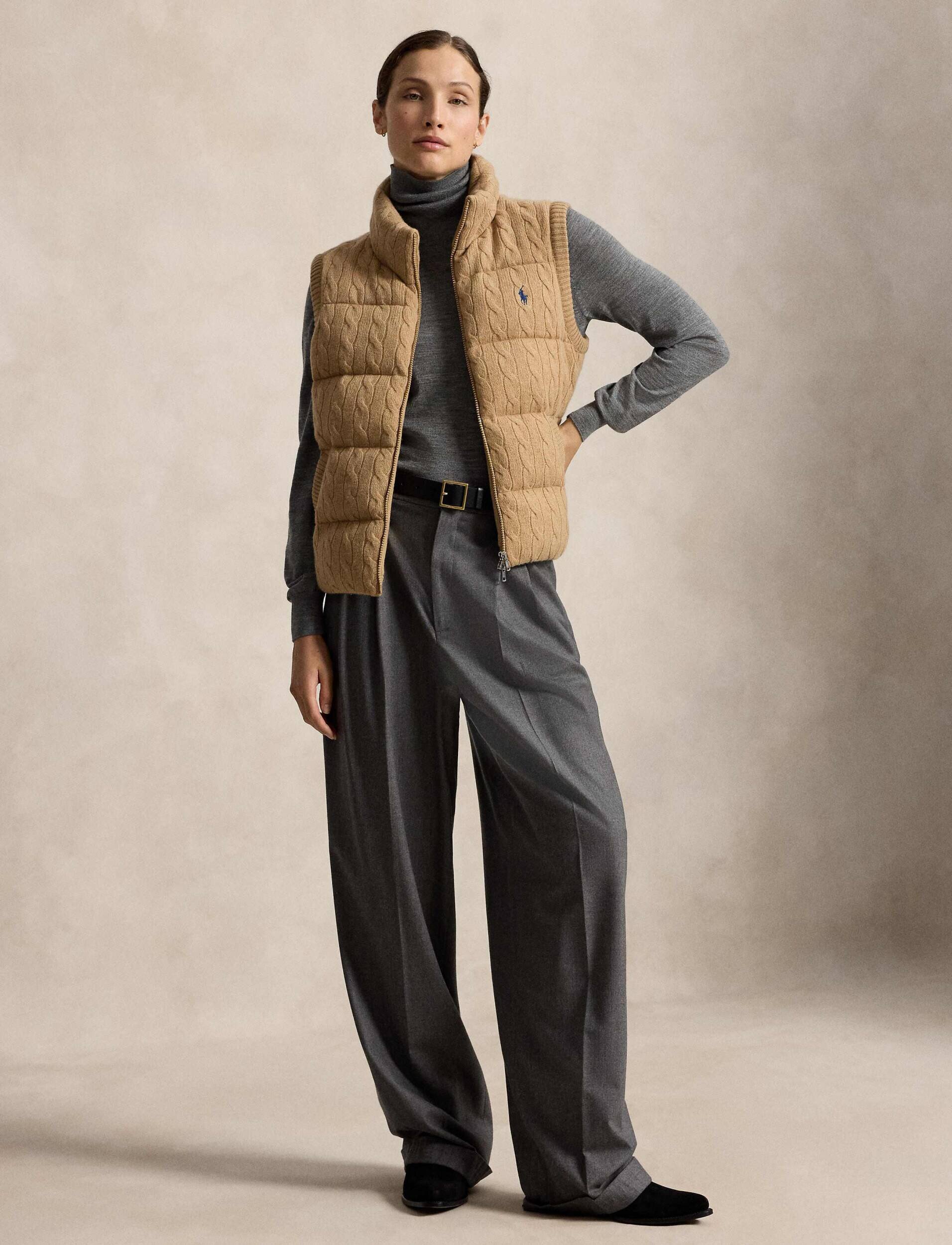 Polo Ralph Lauren De lână vestă | regular fit cu adaos de cașmir