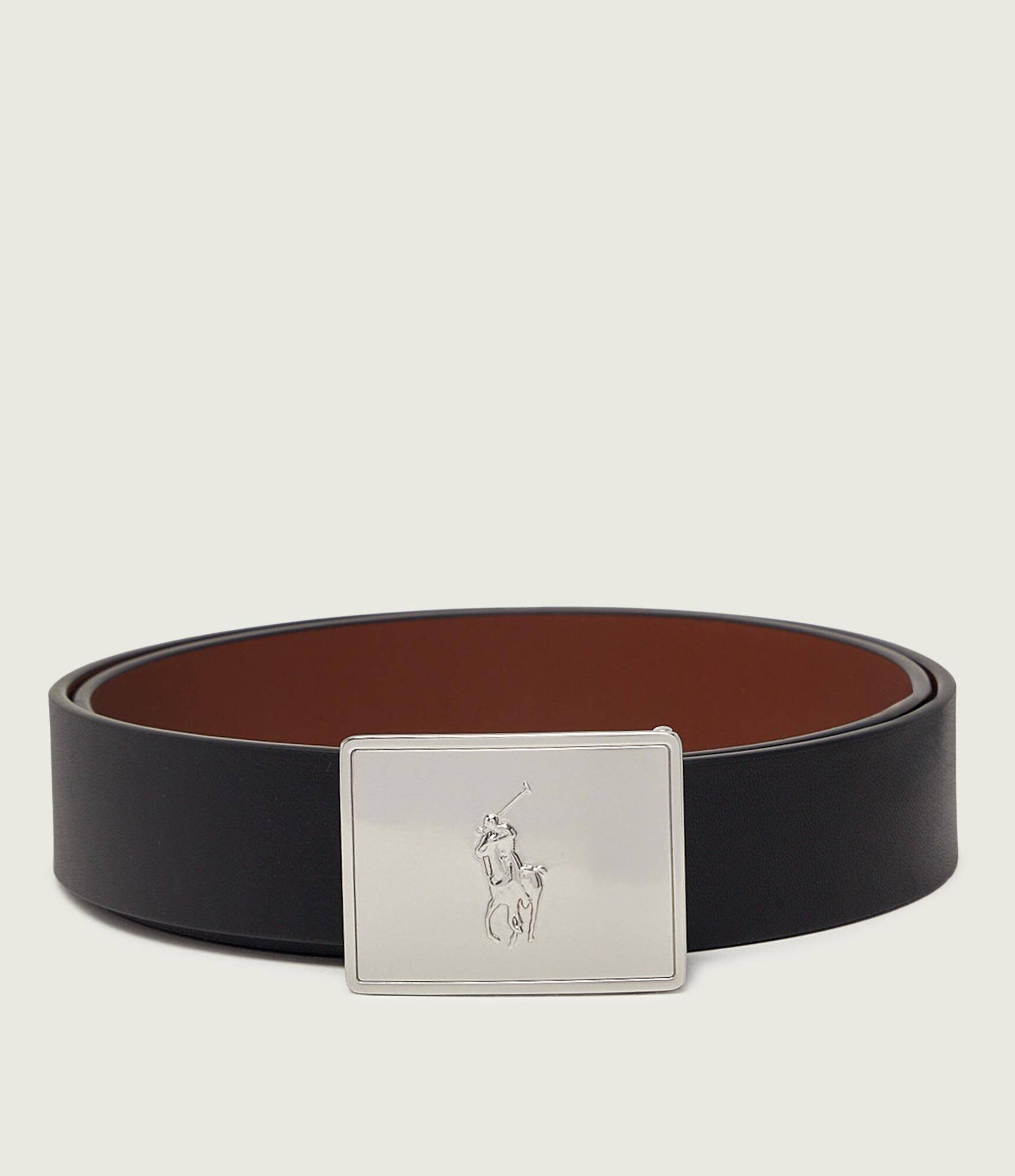 Polo Ralph Lauren De piele cu două fețe curea