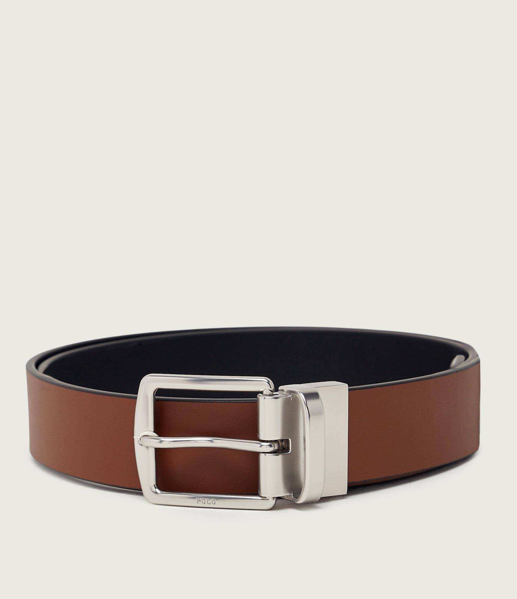 Polo Ralph Lauren De piele cu două fețe curea