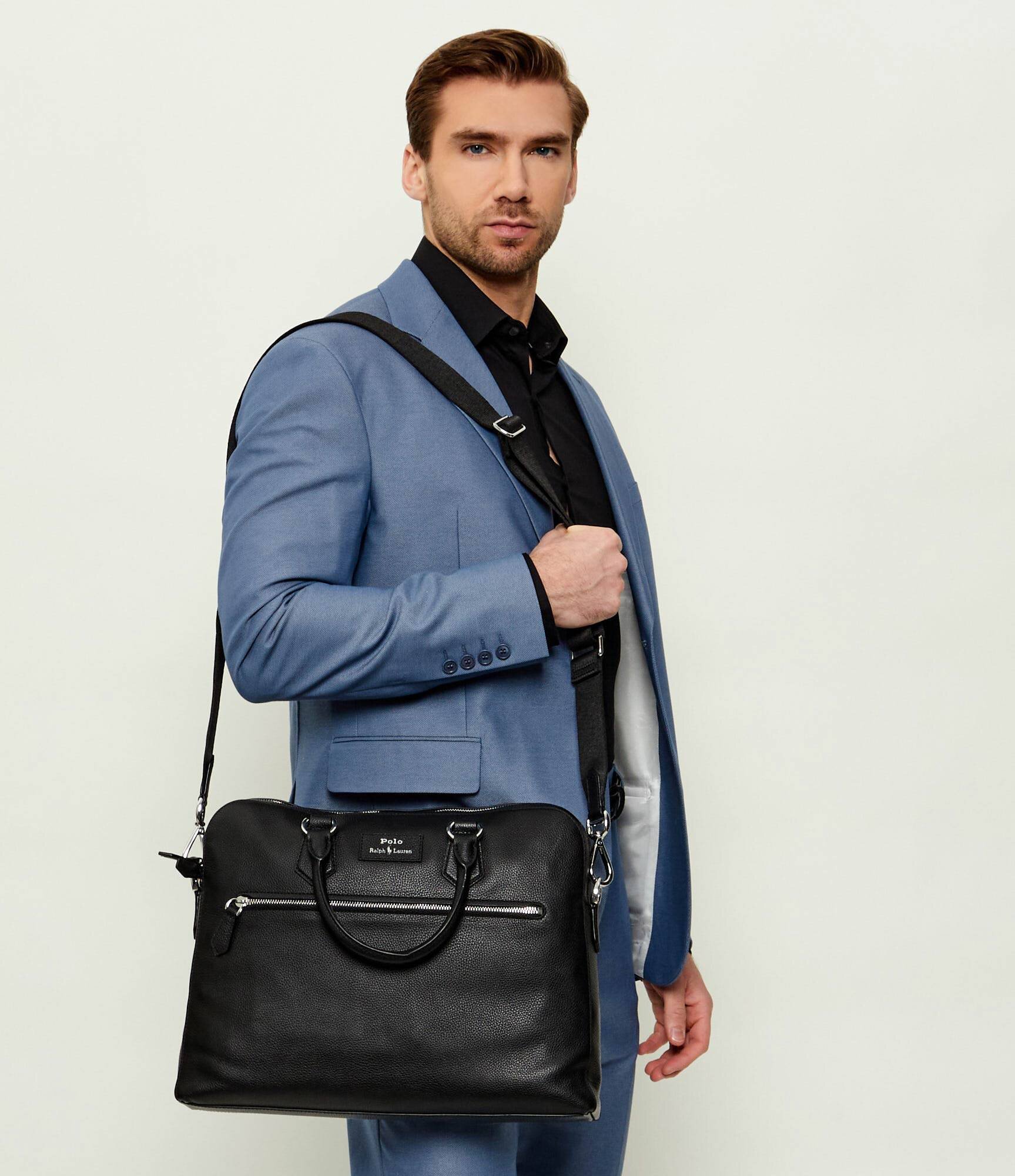 Polo Ralph Lauren De piele geantă pentru laptop 15"