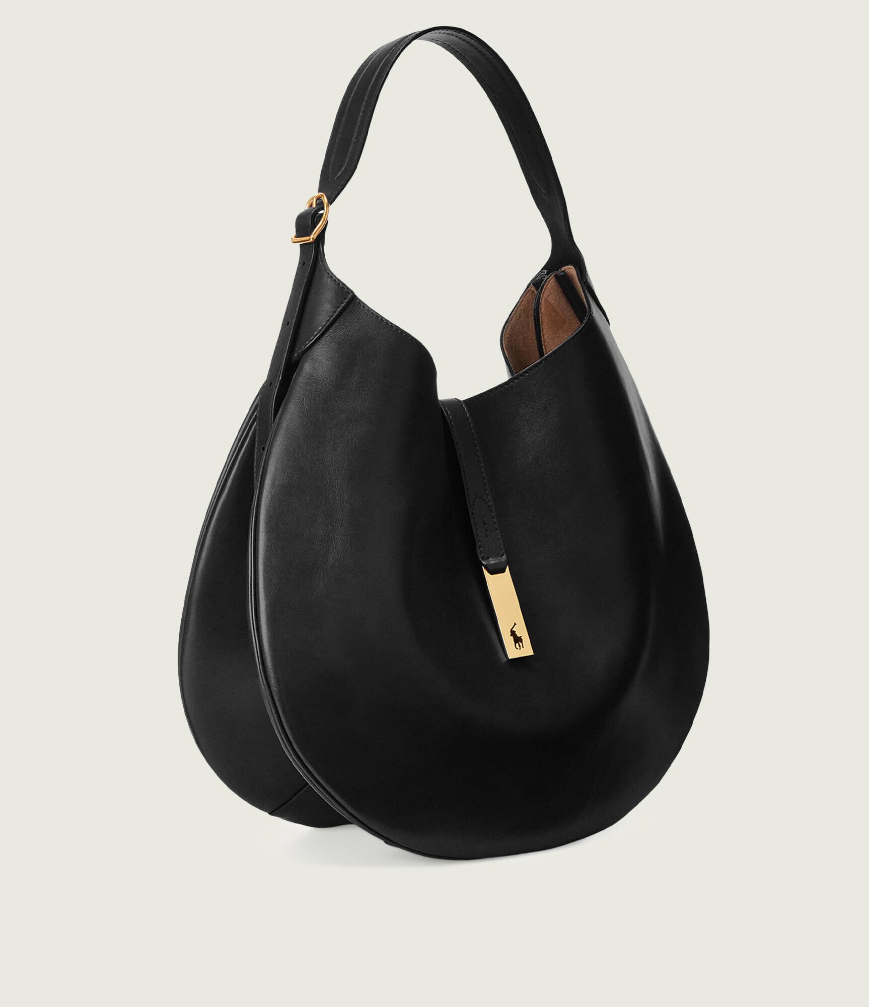 Polo Ralph Lauren De piele hobo ID