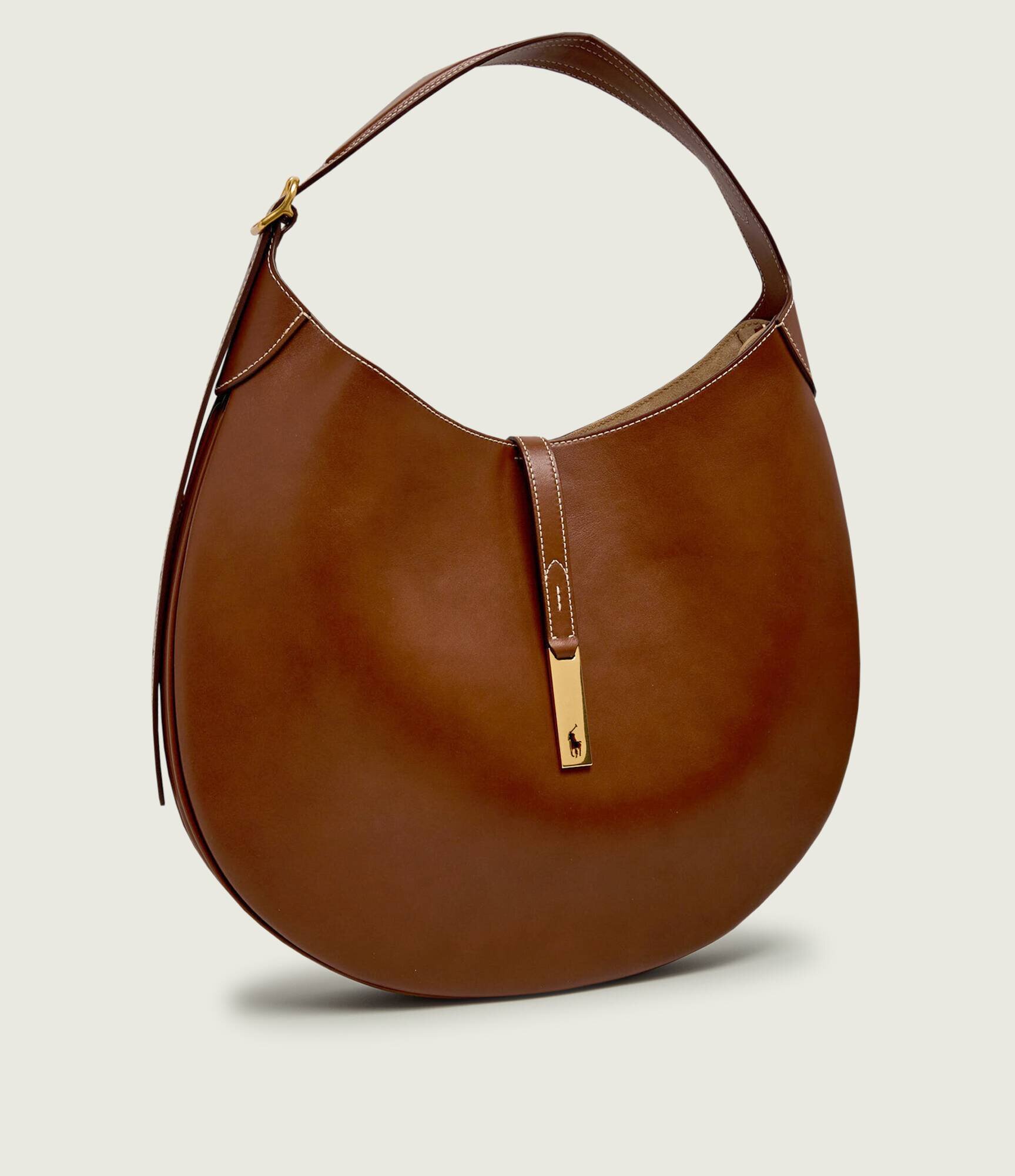 Polo Ralph Lauren De piele hobo ID