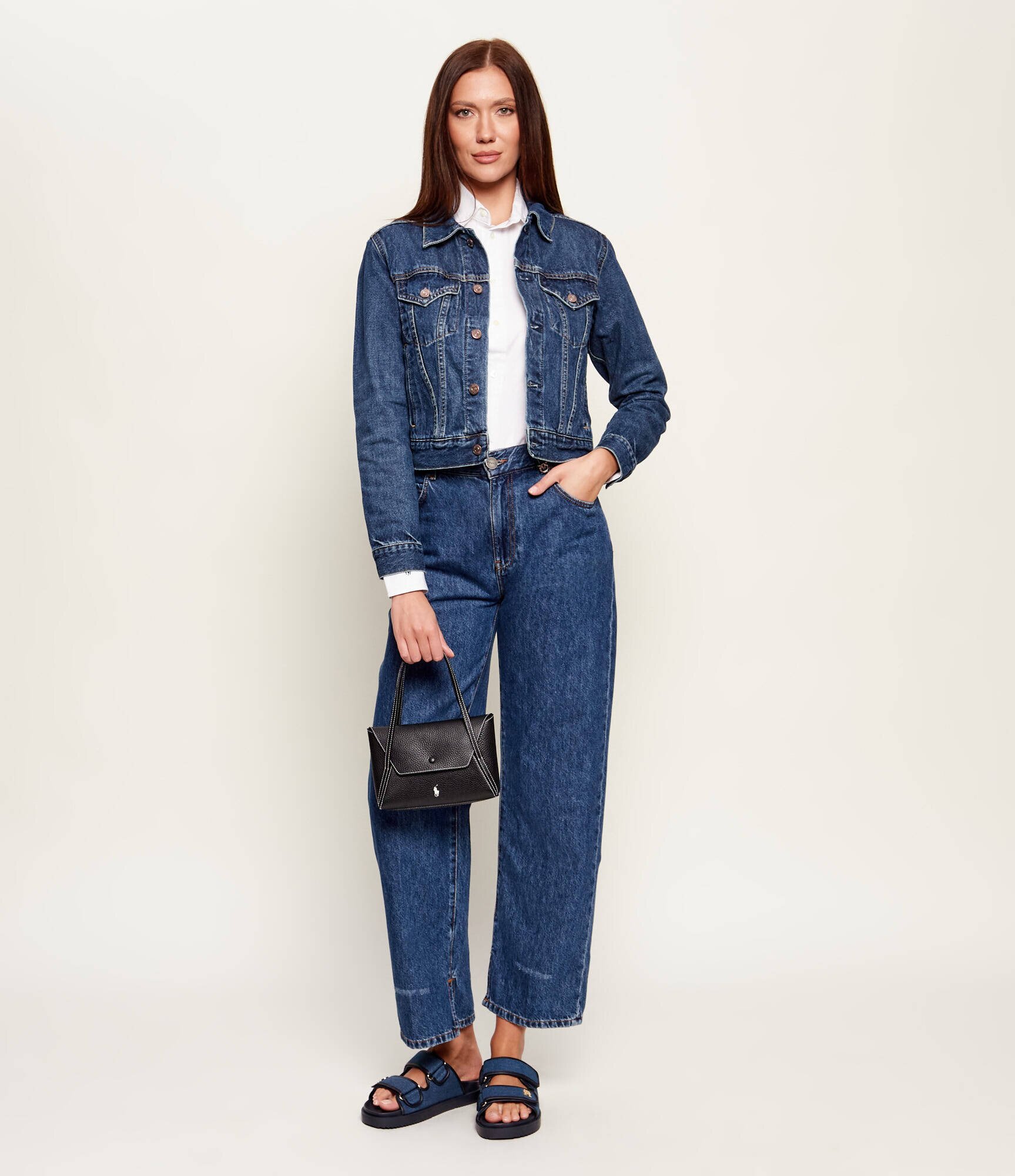 Polo Ralph Lauren De piele poșetă plic polo PLAY