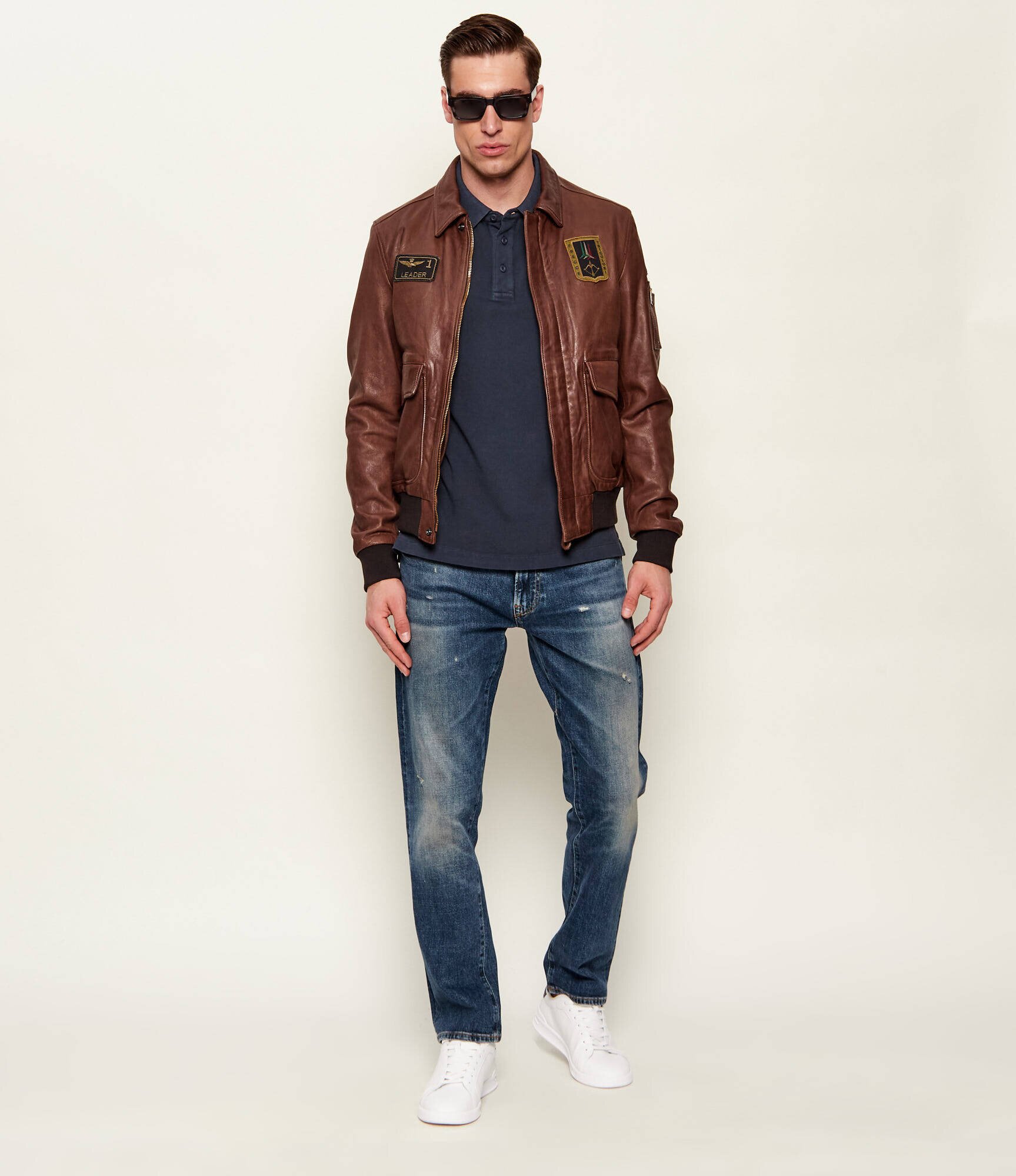 Polo Ralph Lauren De piele teniși HRT CT II