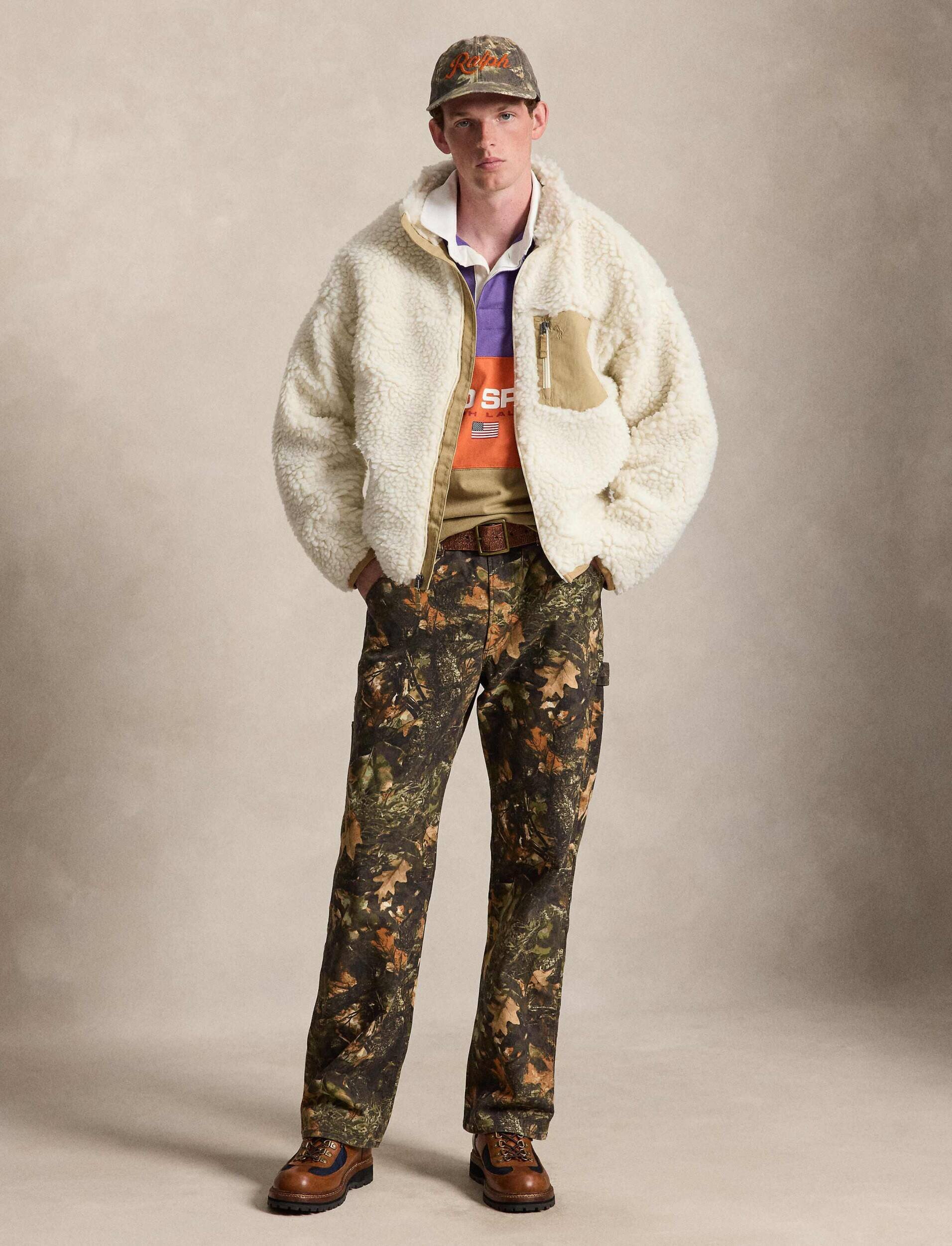 Polo Ralph Lauren Din fleece geacă Shaggy Hi | regular fit | shearling