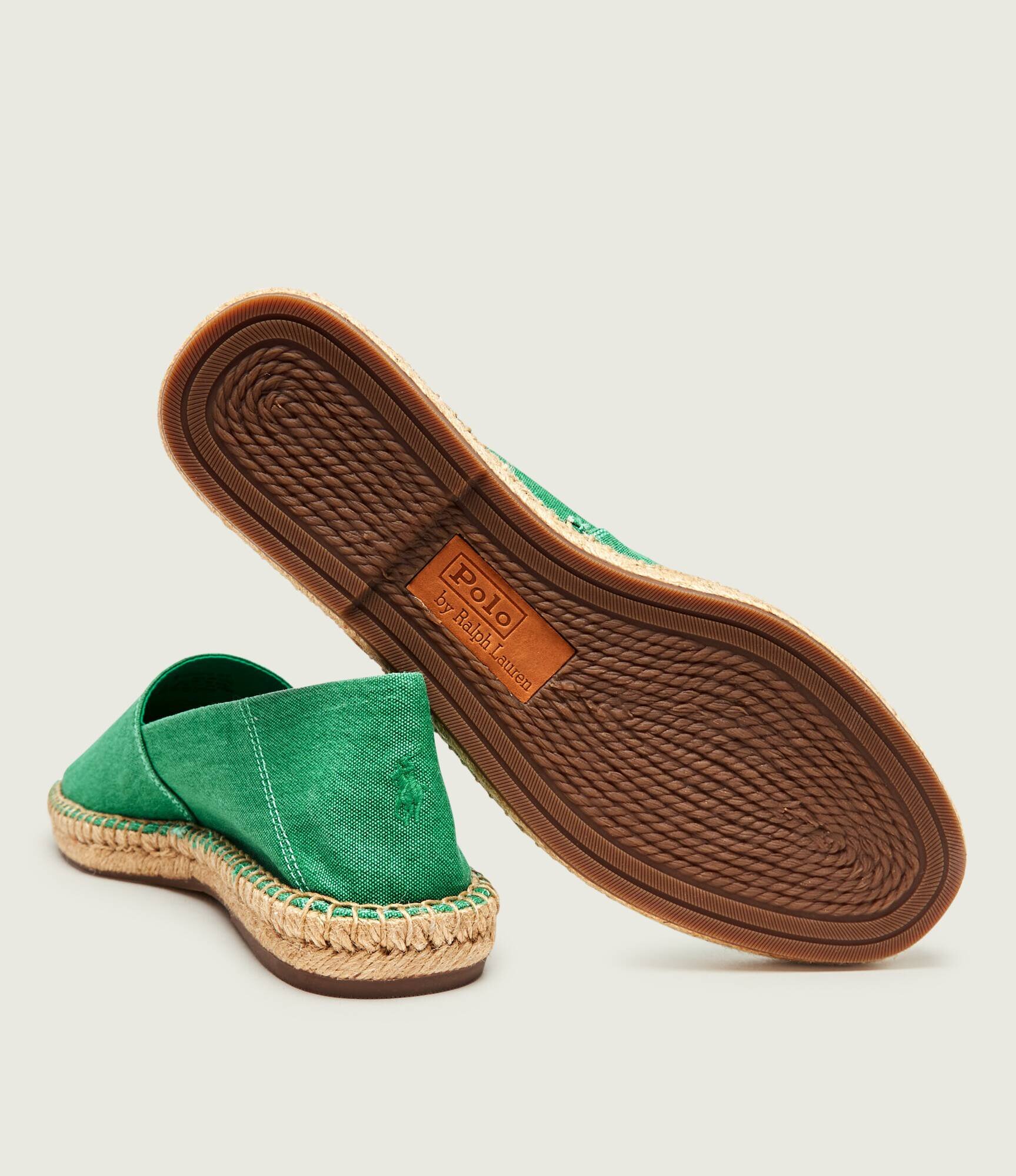Polo Ralph Lauren Espadrile CEVIO cu adaos de piele