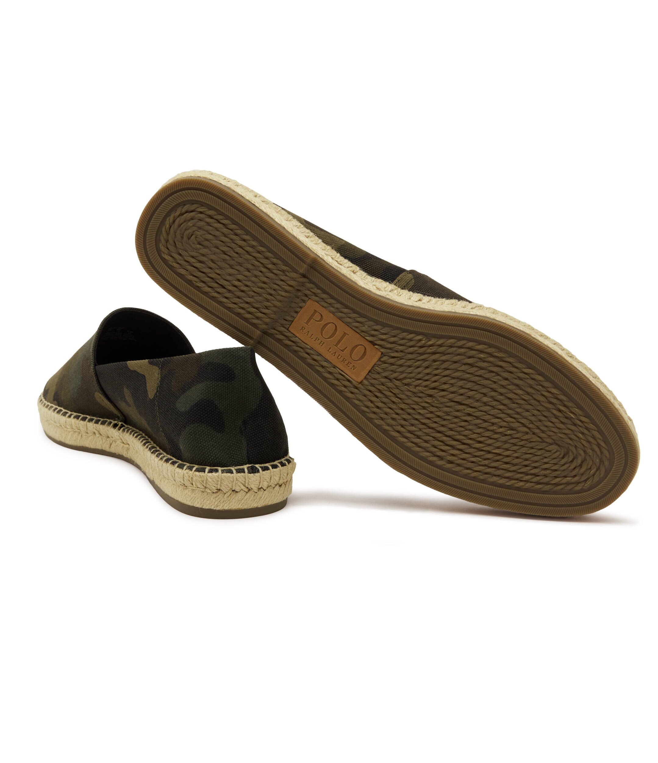 Polo Ralph Lauren Espadrile CEVIO cu adaos de piele