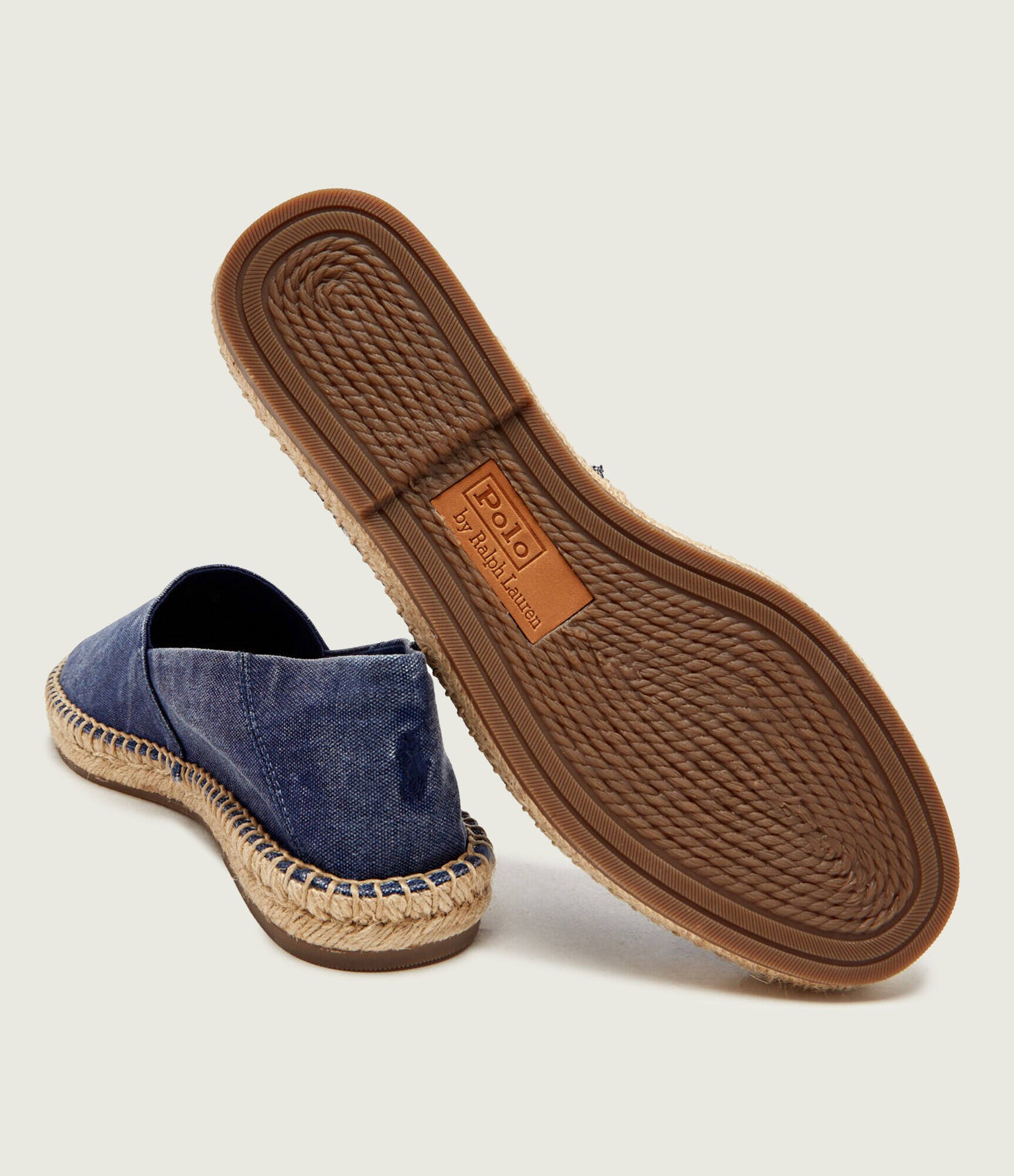 Polo Ralph Lauren Espadrile CEVIO cu adaos de piele
