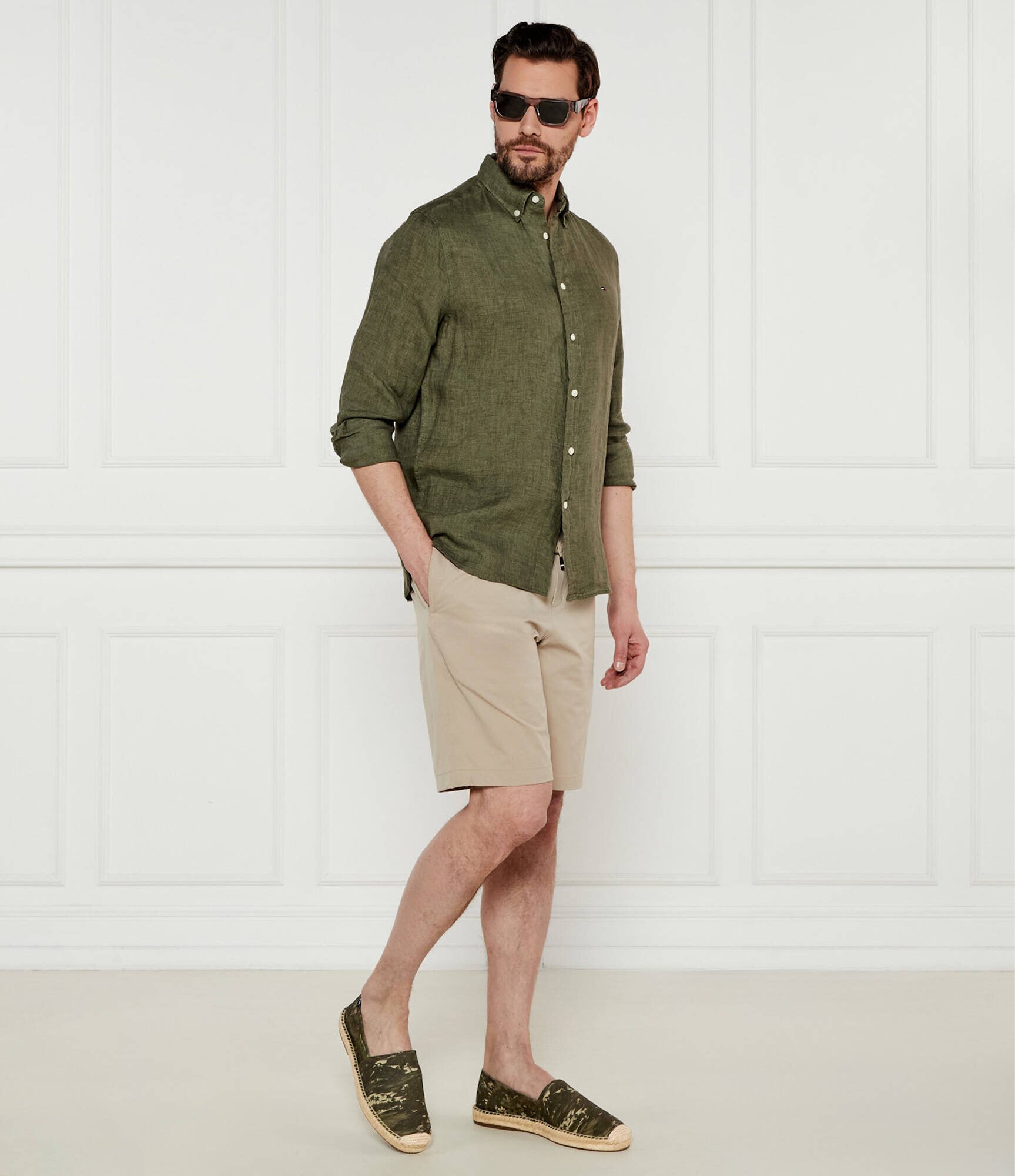Polo Ralph Lauren Espadrile cu adaos de piele
